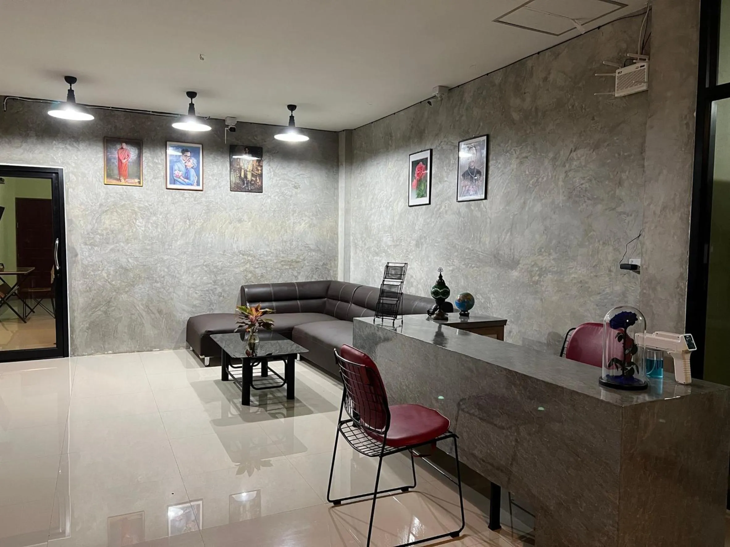 Living room in V Tharm Hotel