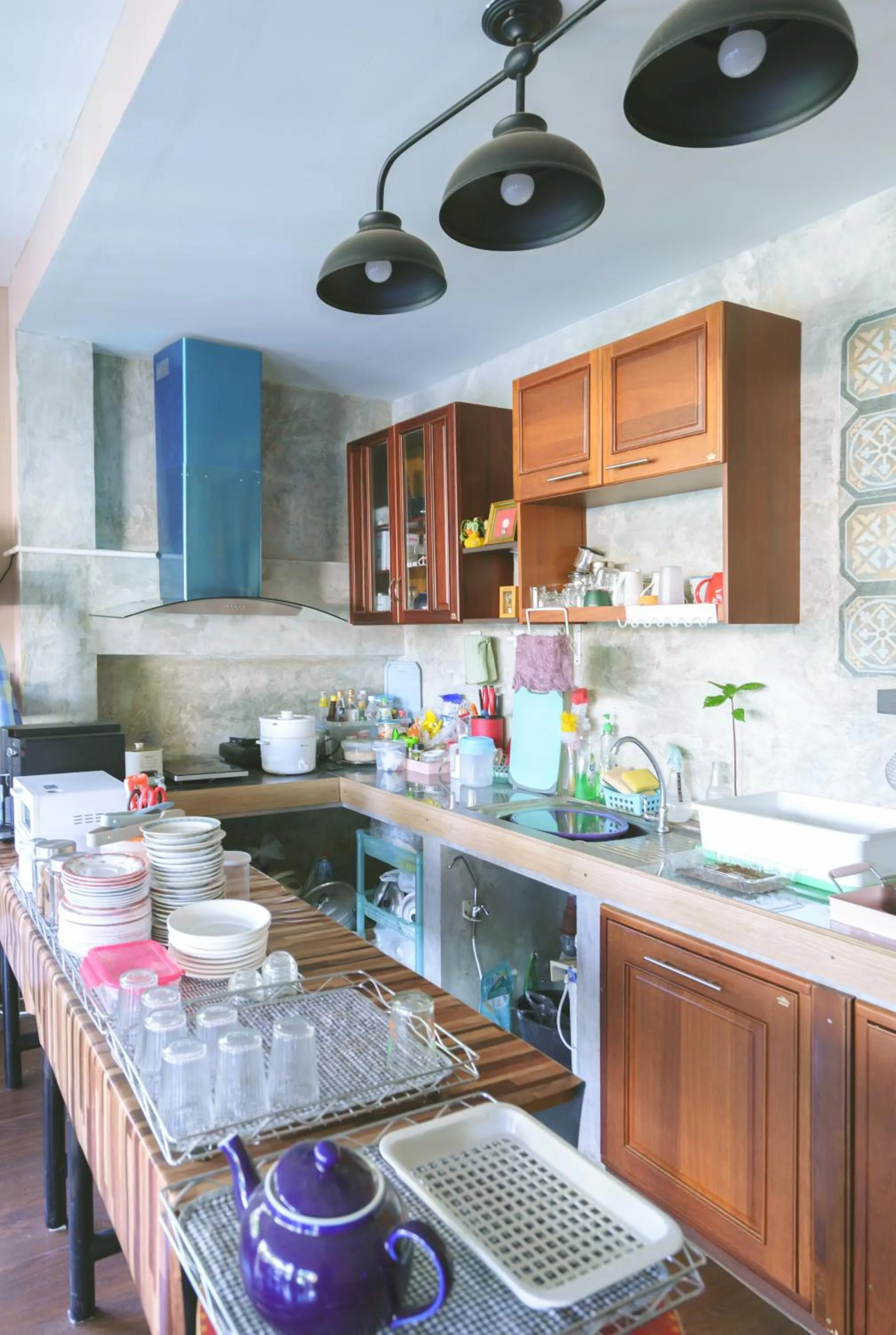 kitchen in V Tharm Hotel