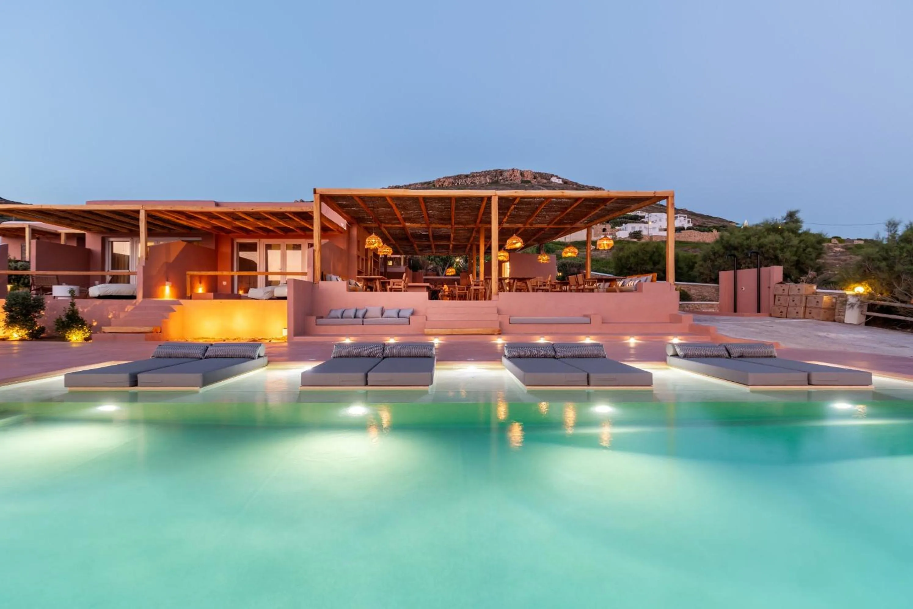 Pool view in Akre Hotel - Designed for Adults