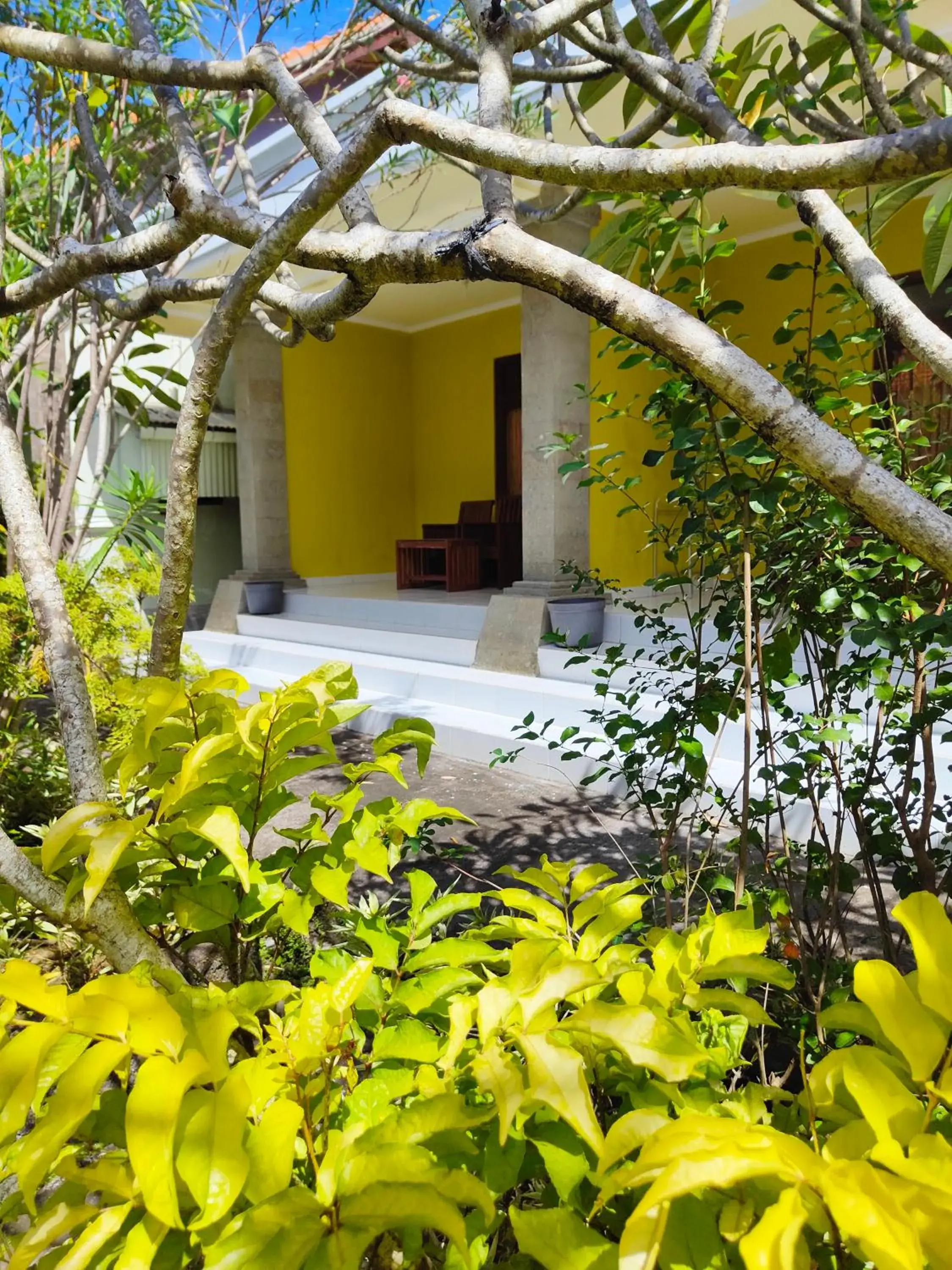 Twin Room with Terrace in Berlian Inn Kuta Beach Twin Room with Terrace in Berlian Inn Kuta Beach