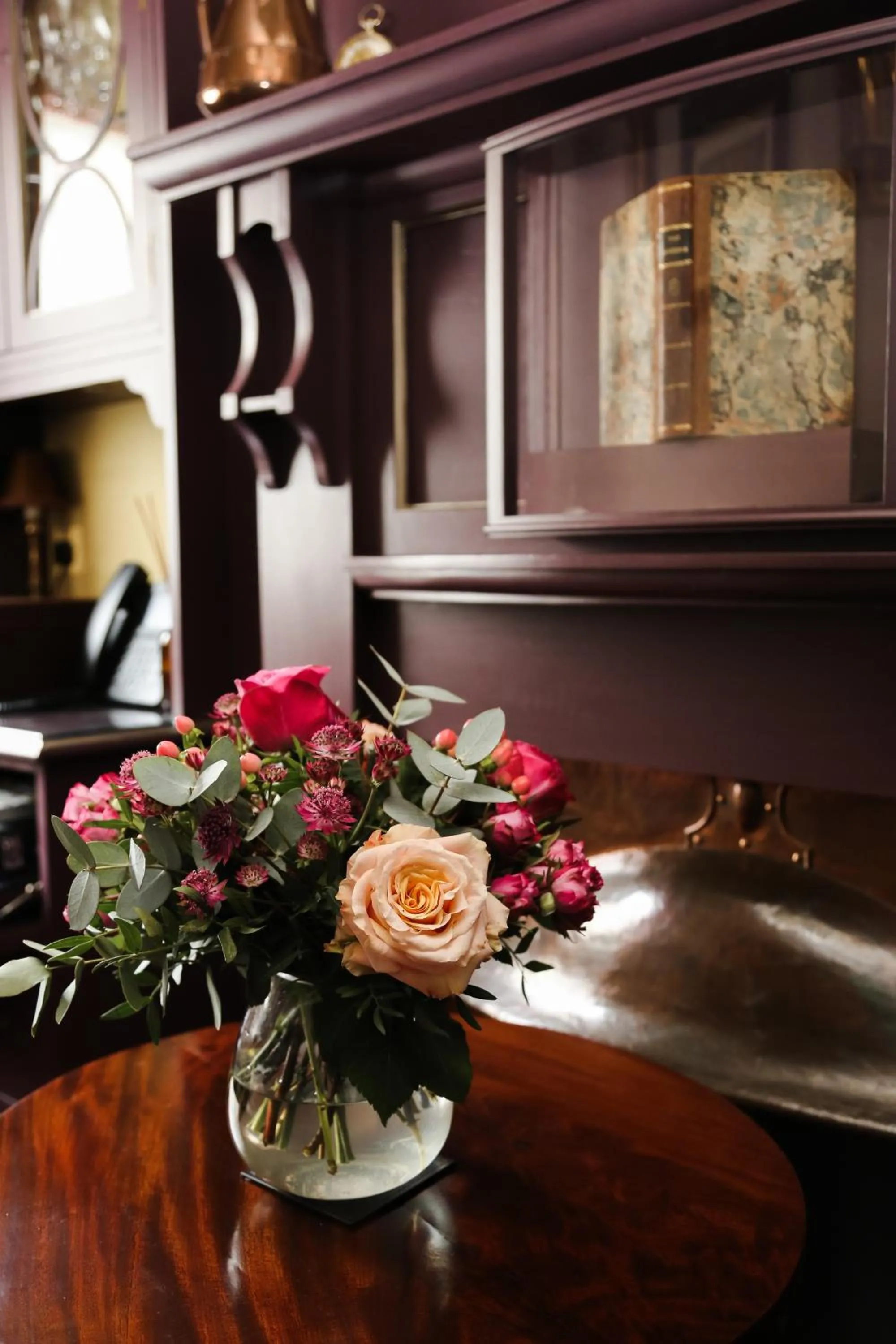 Decorative detail in Henrys Townhouse Marylebone, London