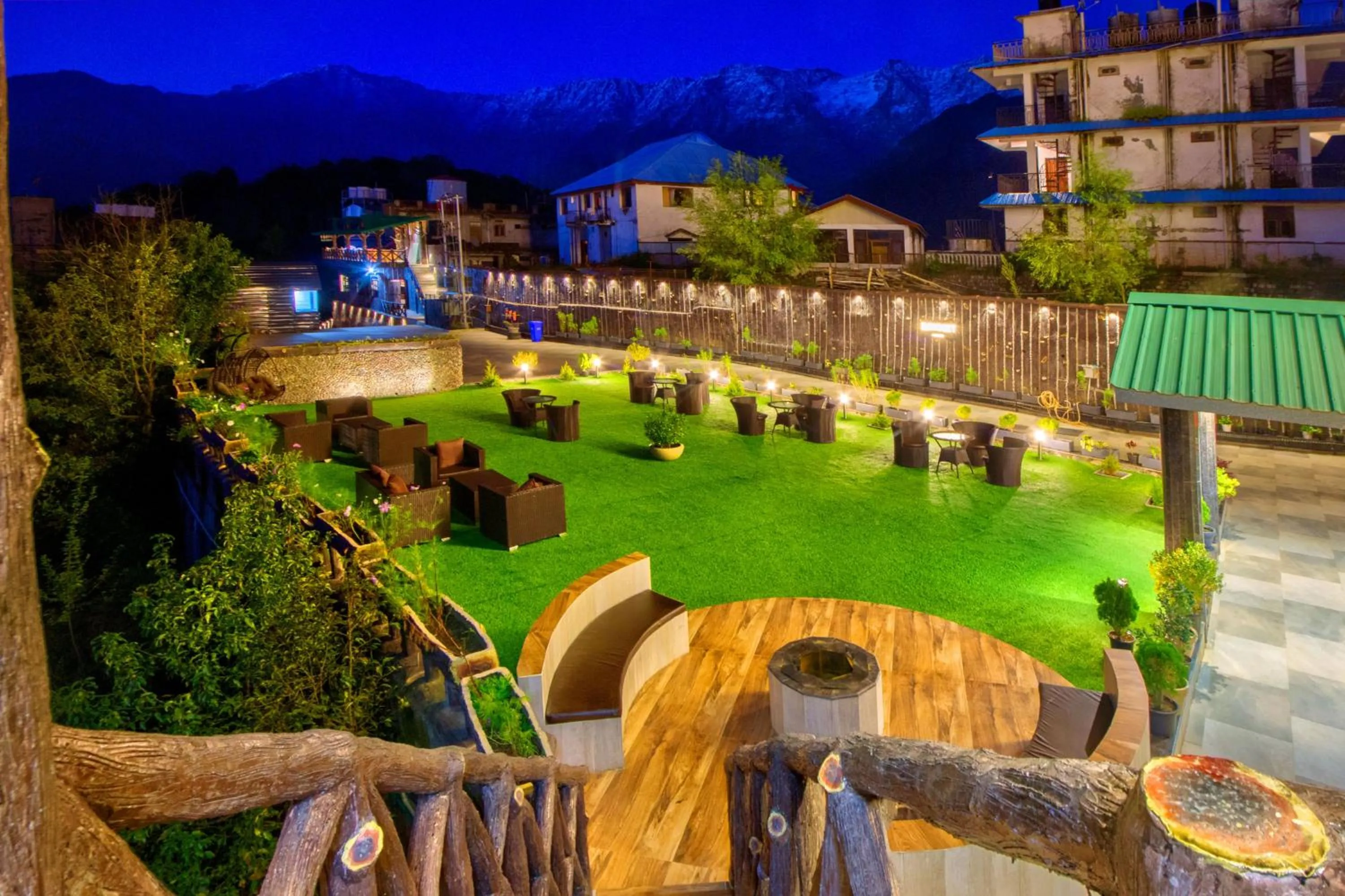 Garden in Hotel Katson Castle Dharamshala