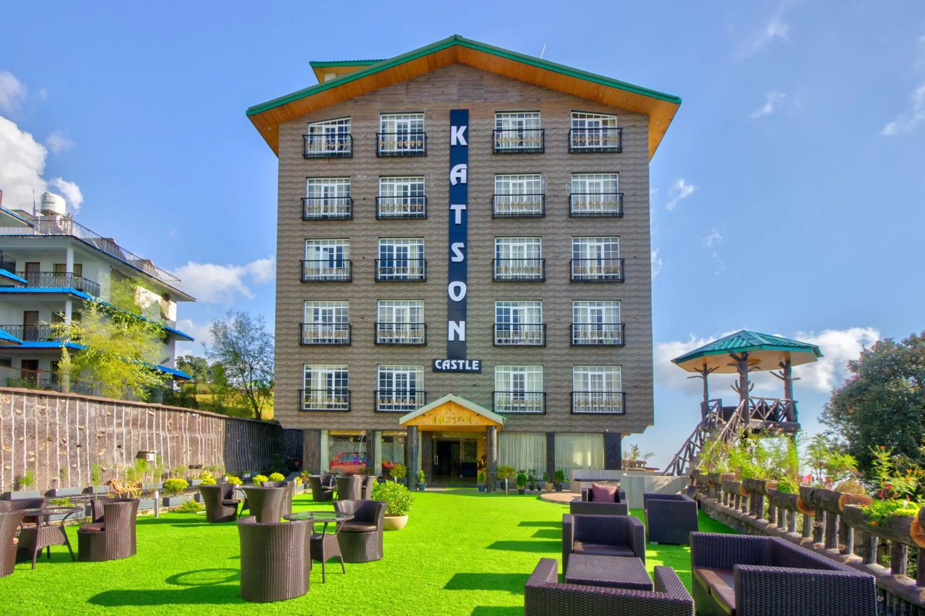 Property building in Hotel Katson Castle Dharamshala