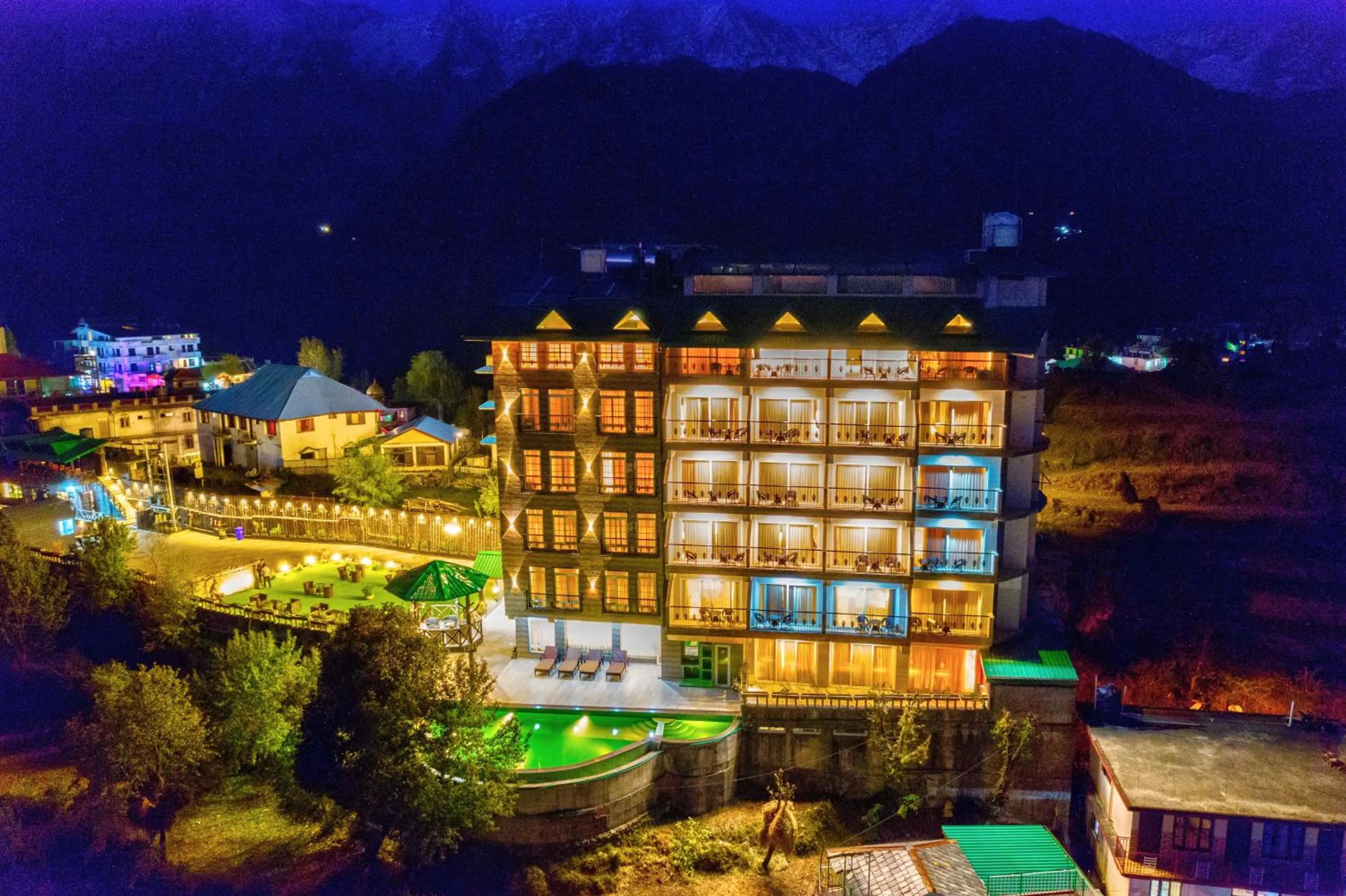 Property building in Hotel Katson Castle Dharamshala