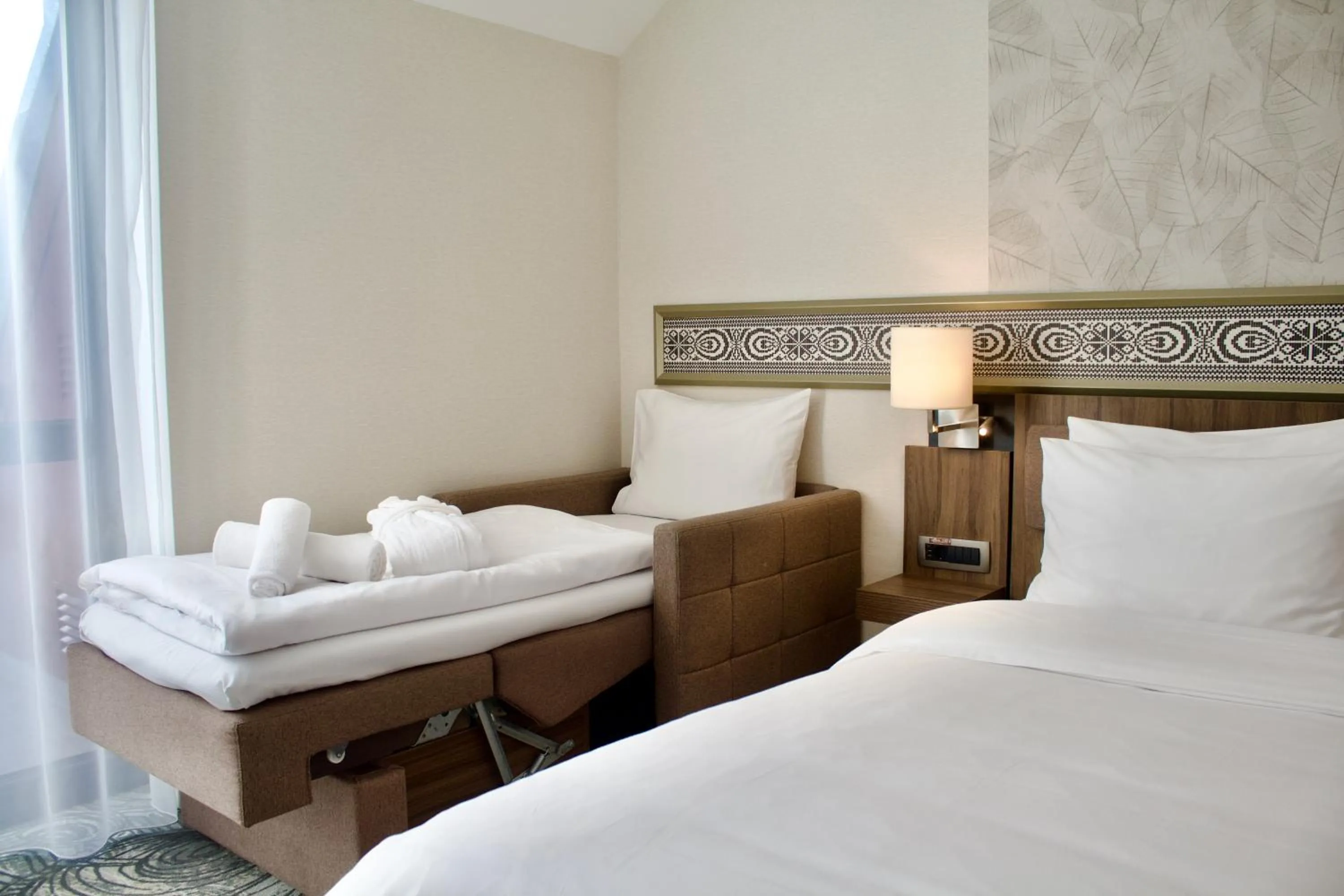 Bed in HOTEL CRYSTAL WELLNESS & SPA superior