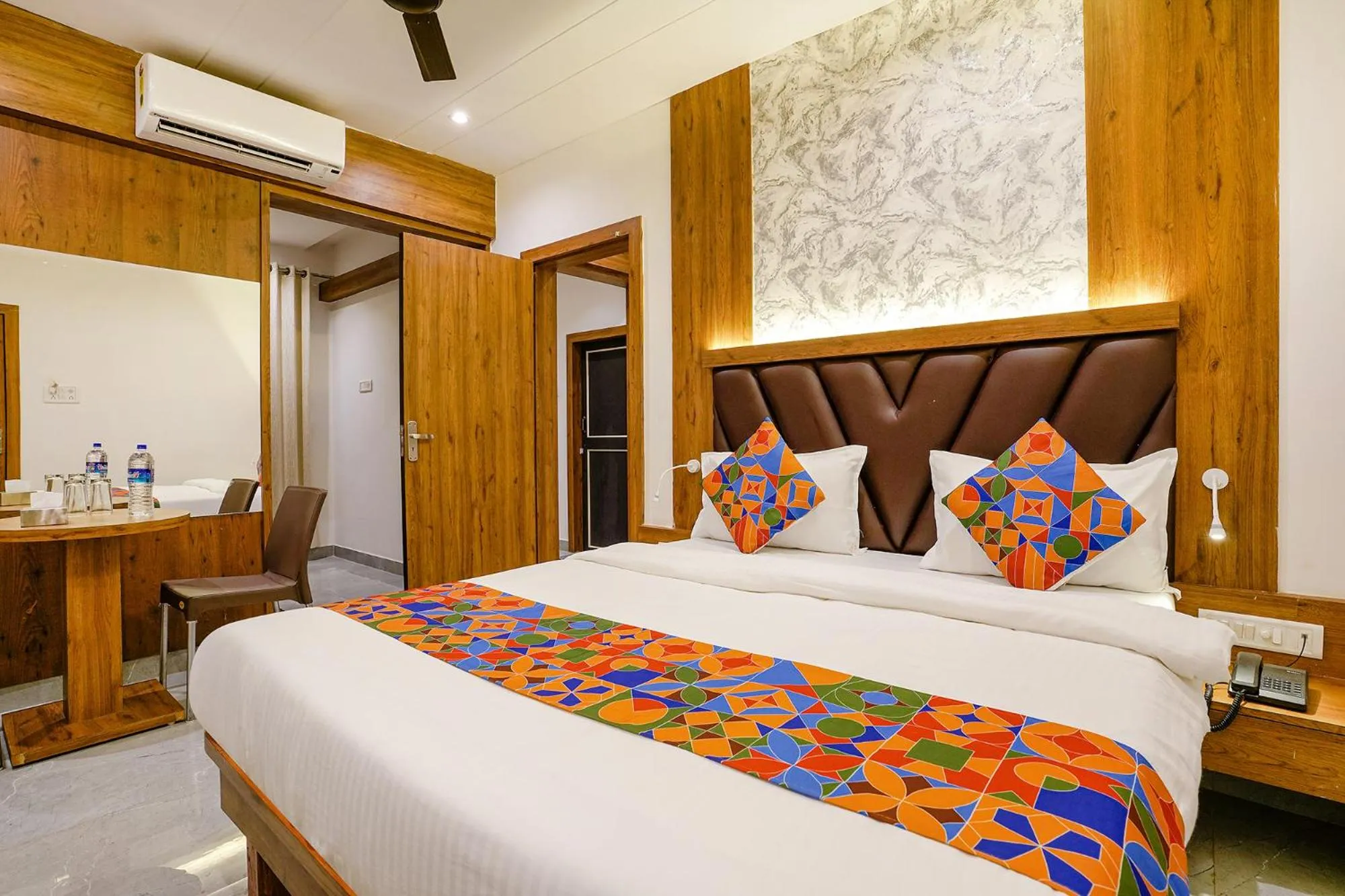 Bedroom in FabHotel Grand Residency