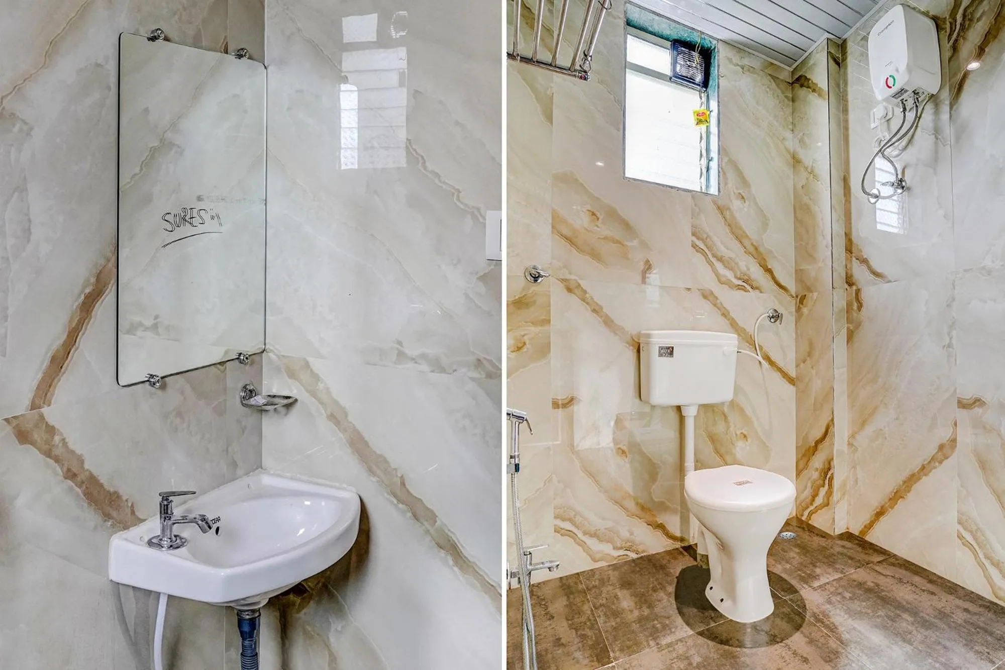 Bathroom in FabHotel Grand Residency