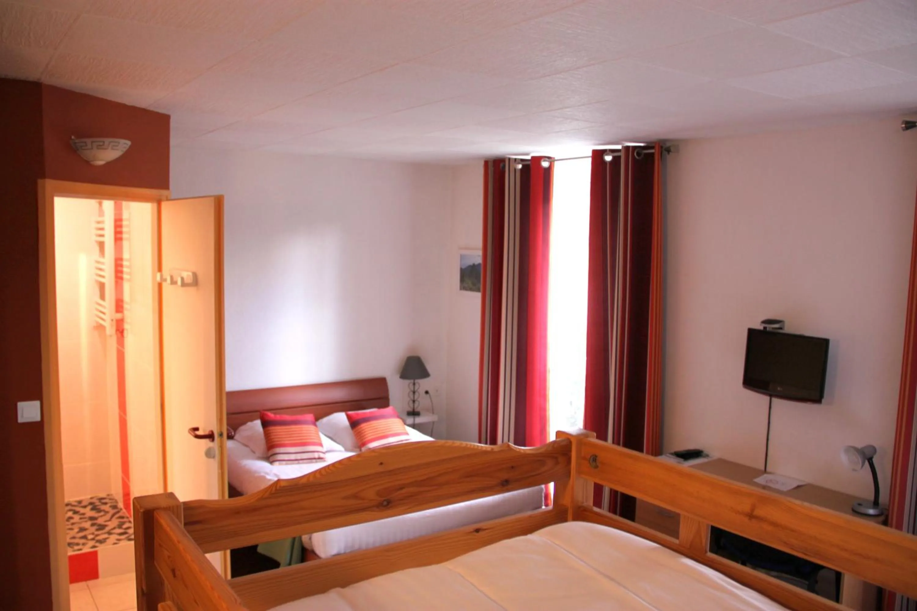 Bedroom, Bed in Agape Hotel Niort- Bessines