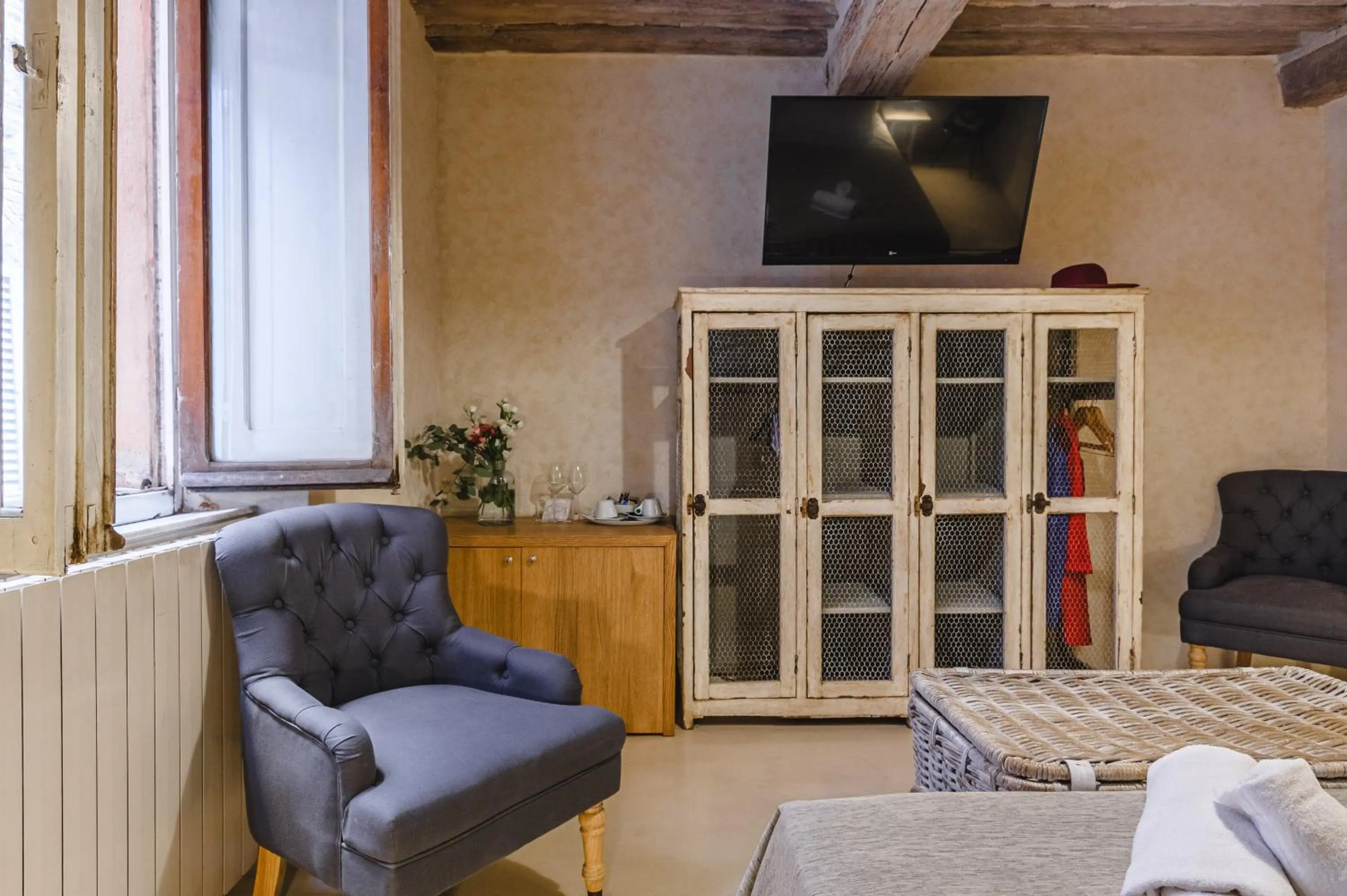 Bed in Il Battistero Siena Residenza d'Epoca