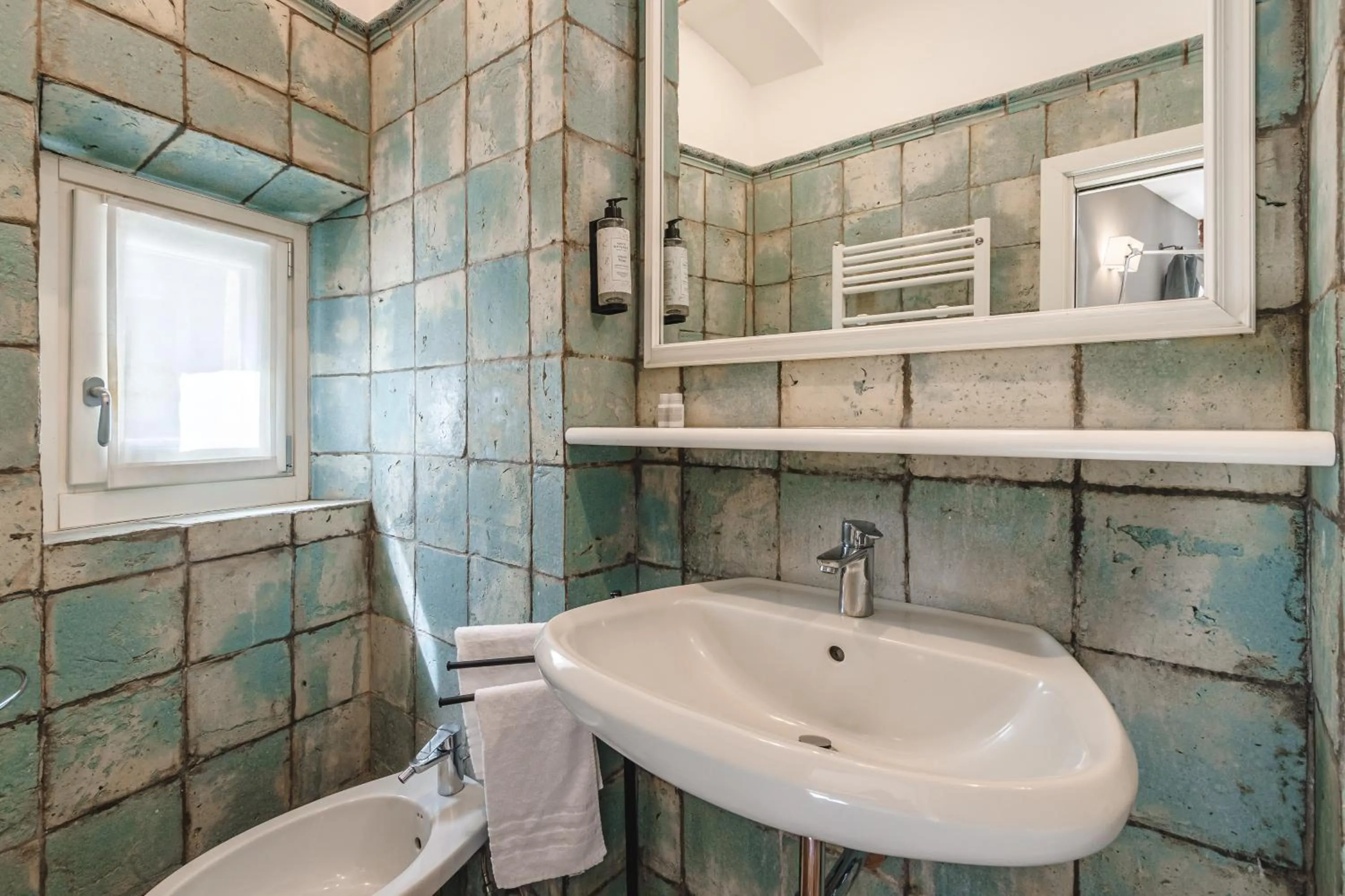 Shower in Il Battistero Siena Residenza d'Epoca