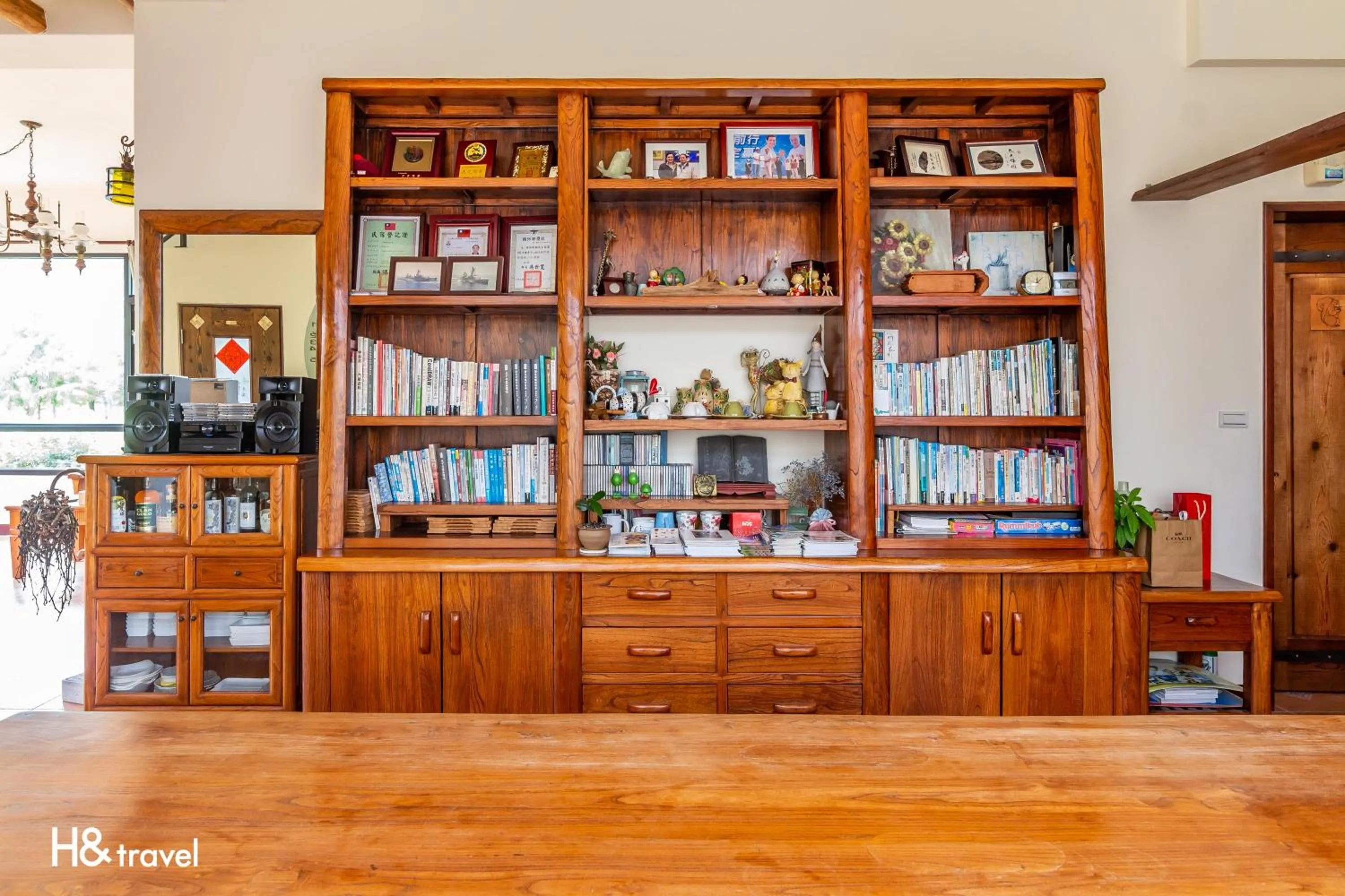 Decorative detail in Qian B&B
