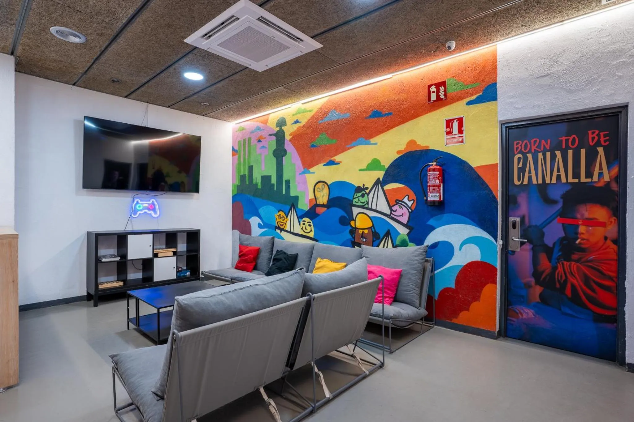 Game Room in Ideal Youth Hostel