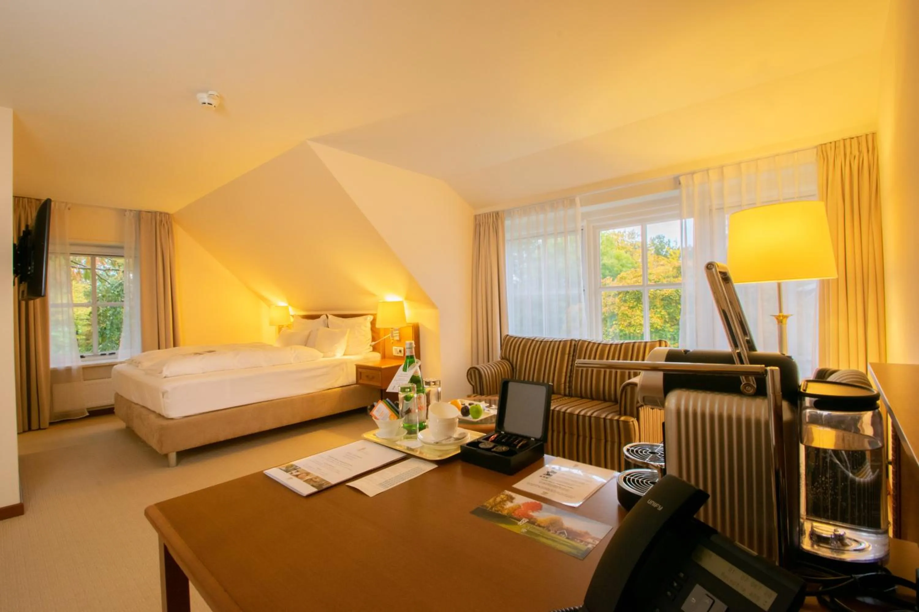 Photo of the whole room, Bed in Fletcher Parkhotel De Wiemsel