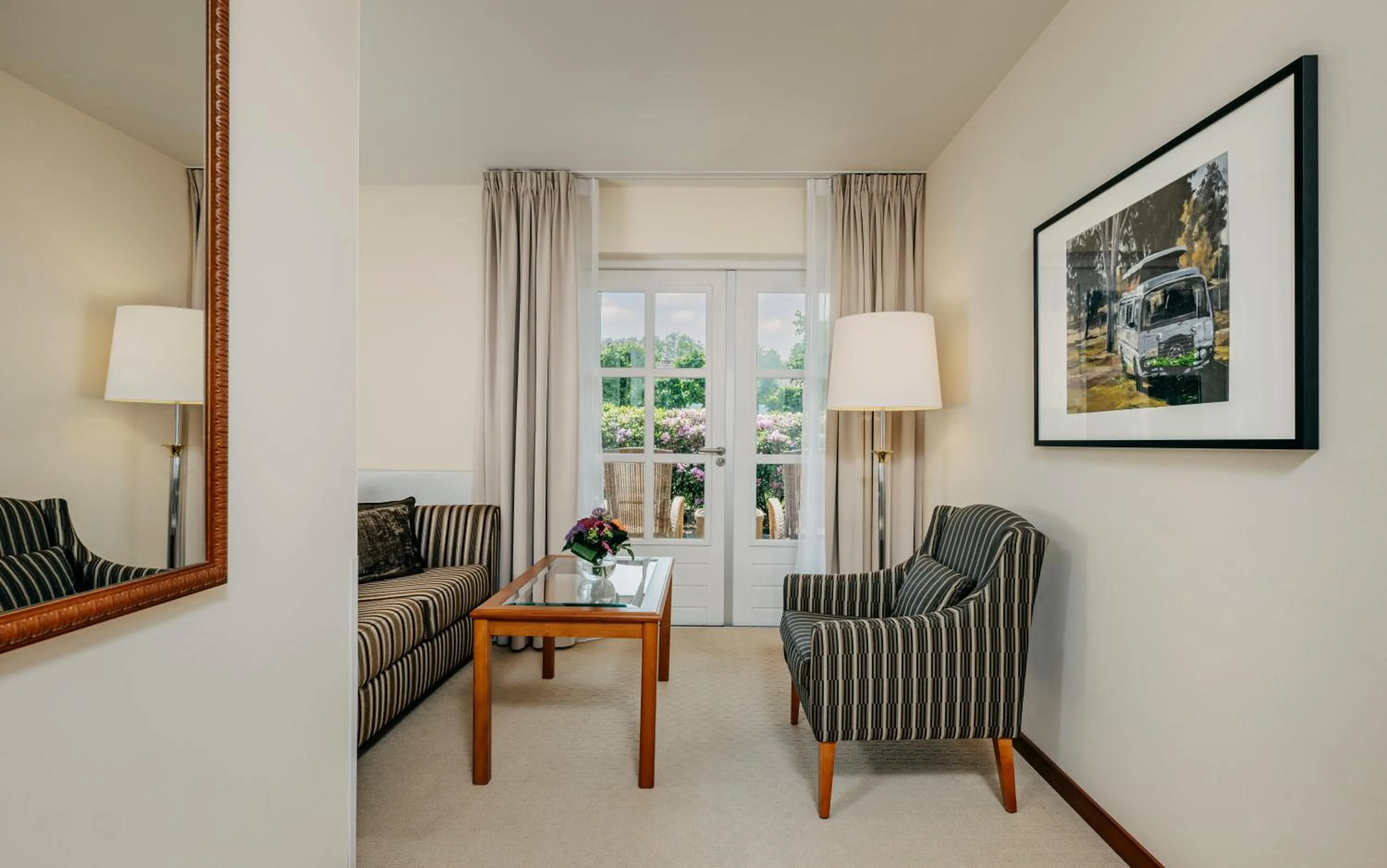 Seating area in Fletcher Parkhotel De Wiemsel