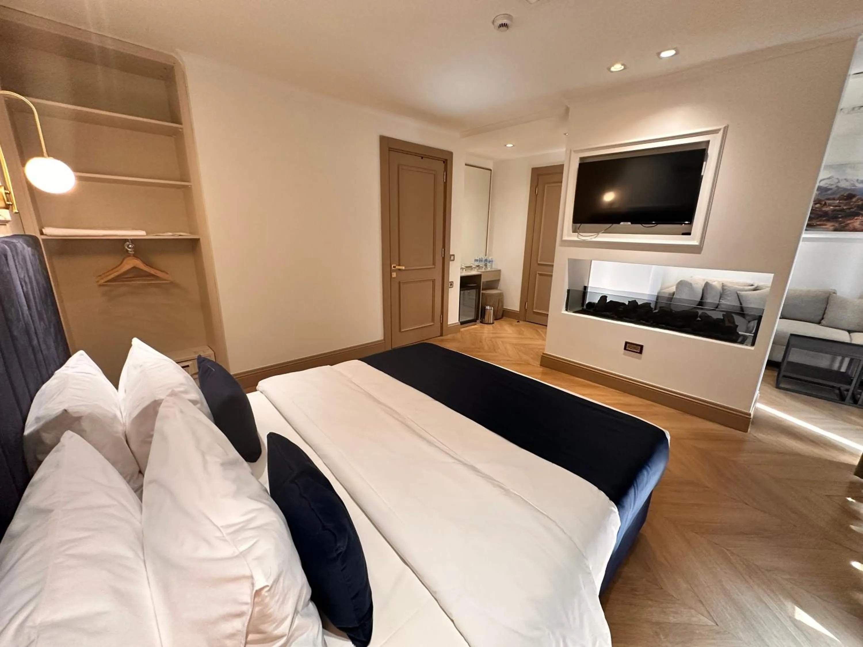 Bed in Taksim Bosphorus Hotel