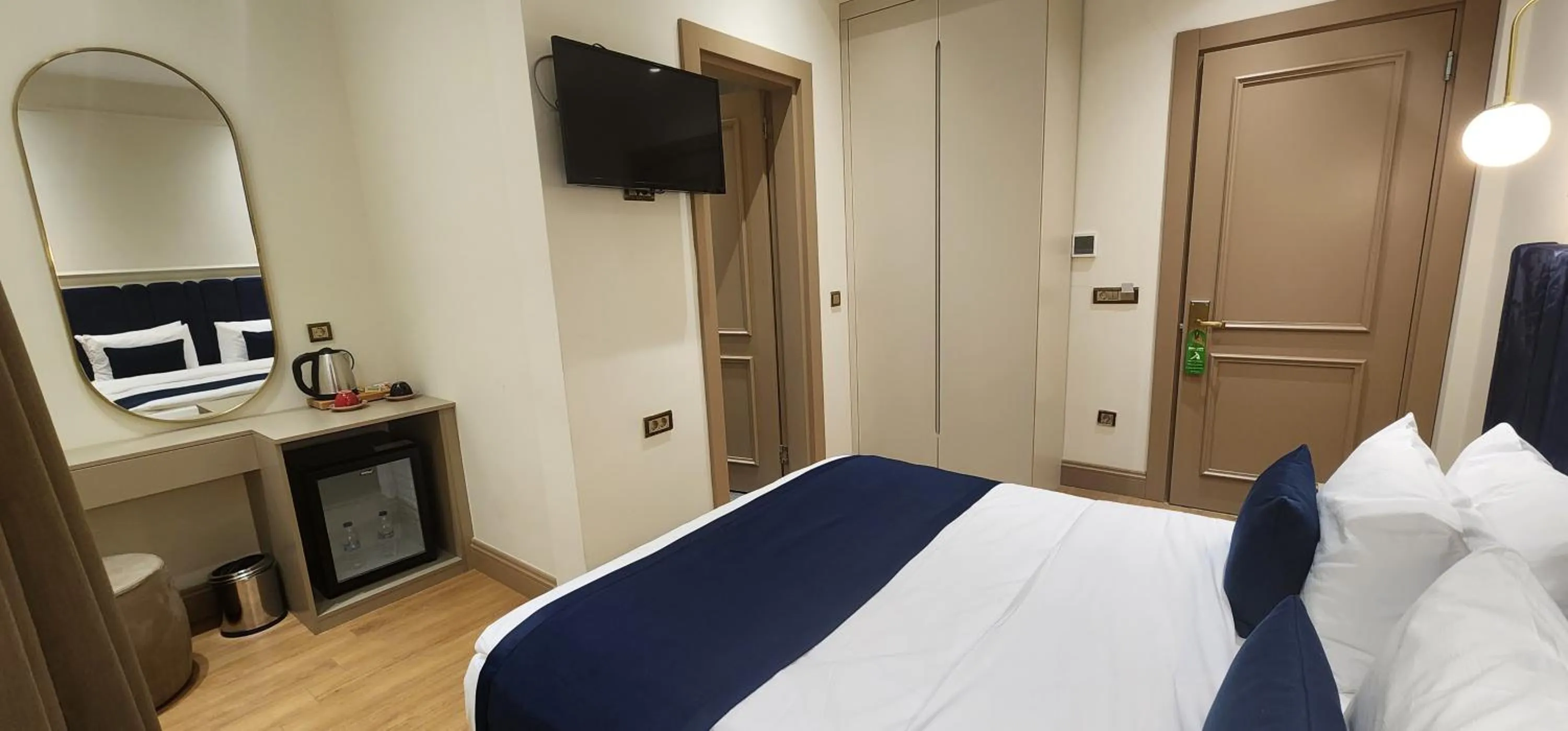 Bed in Taksim Bosphorus Hotel