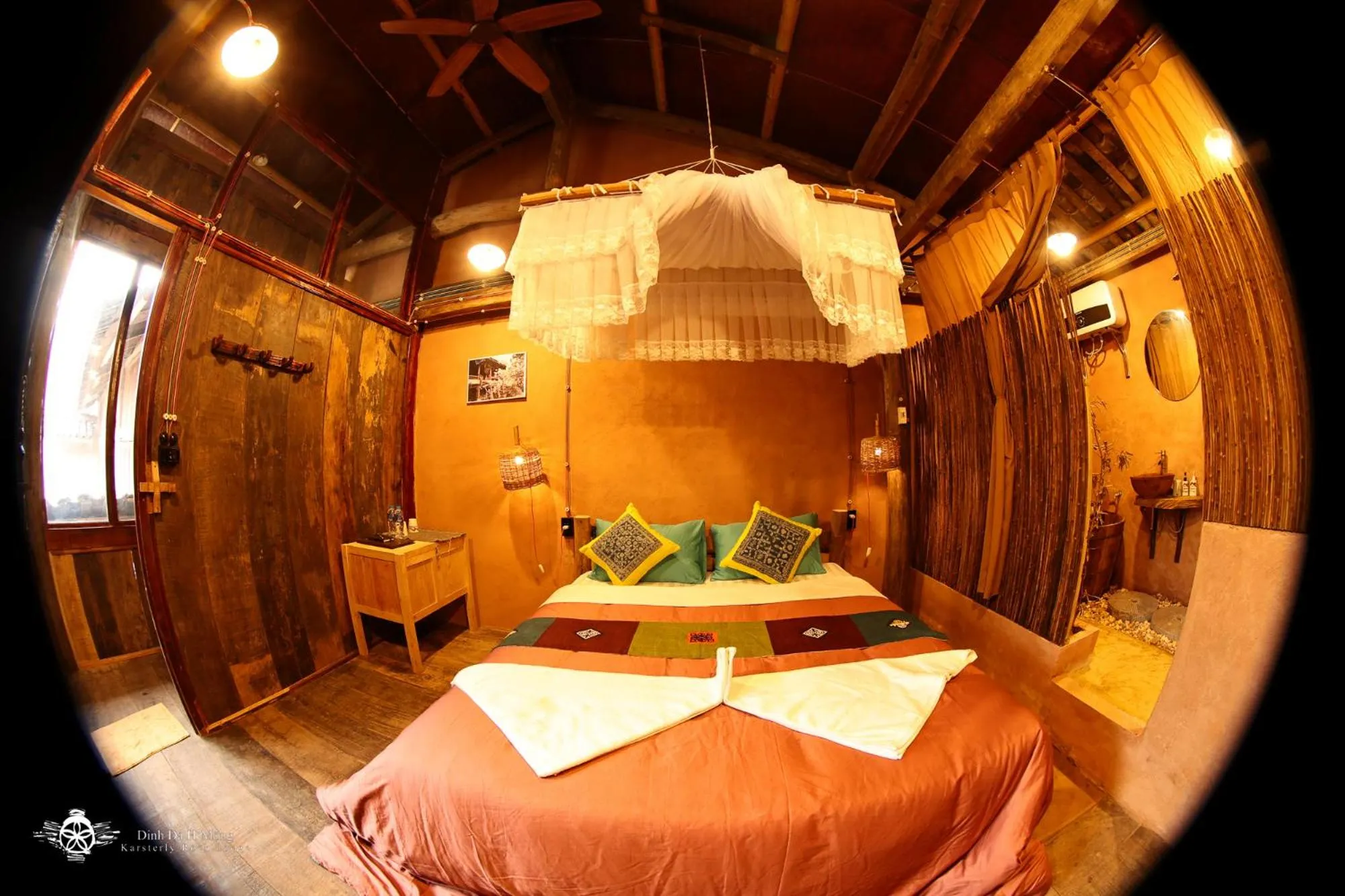 Bed in Dinh Đá H'Mông - Karsterly Rock Lodge