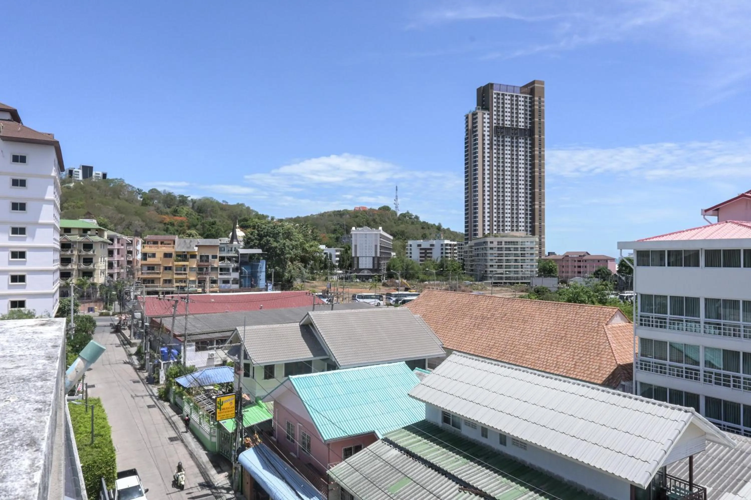 City view in Shamrock Hotel Pattaya