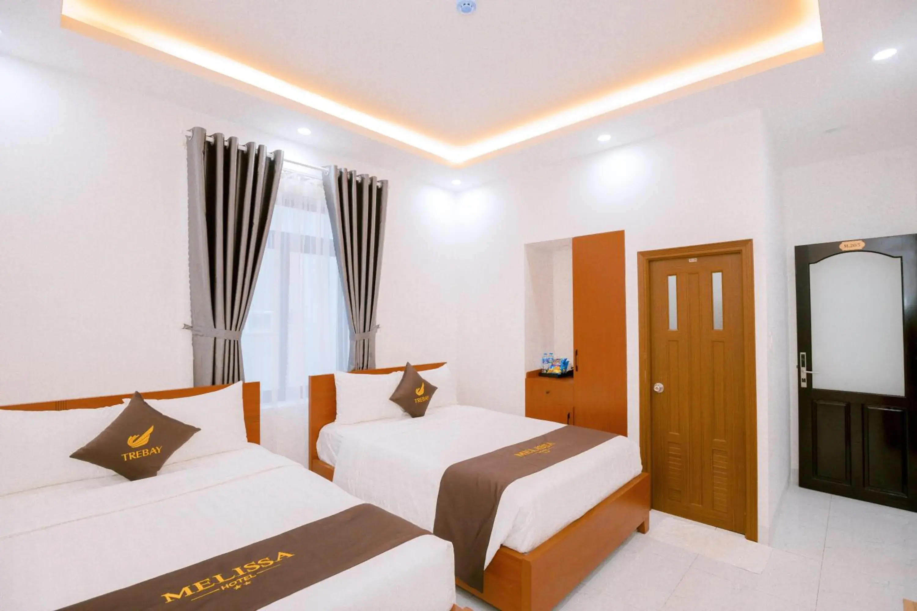 Deluxe Twin Room in Melissa Hotel - Vung Tau Deluxe Twin Room in Melissa Hotel - Vung Tau