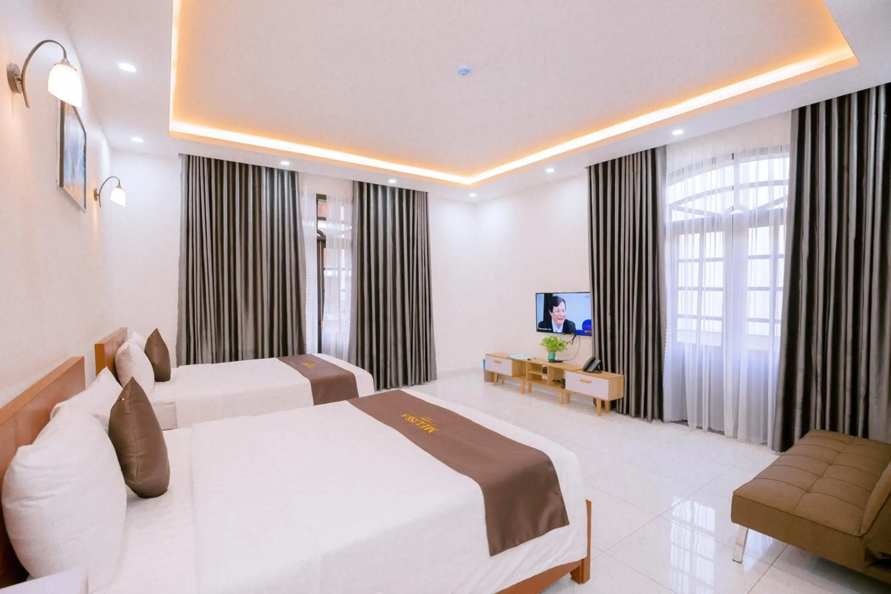 Family Room with Balcony in Melissa Hotel - Vung Tau Family Room with Balcony in Melissa Hotel - Vung Tau