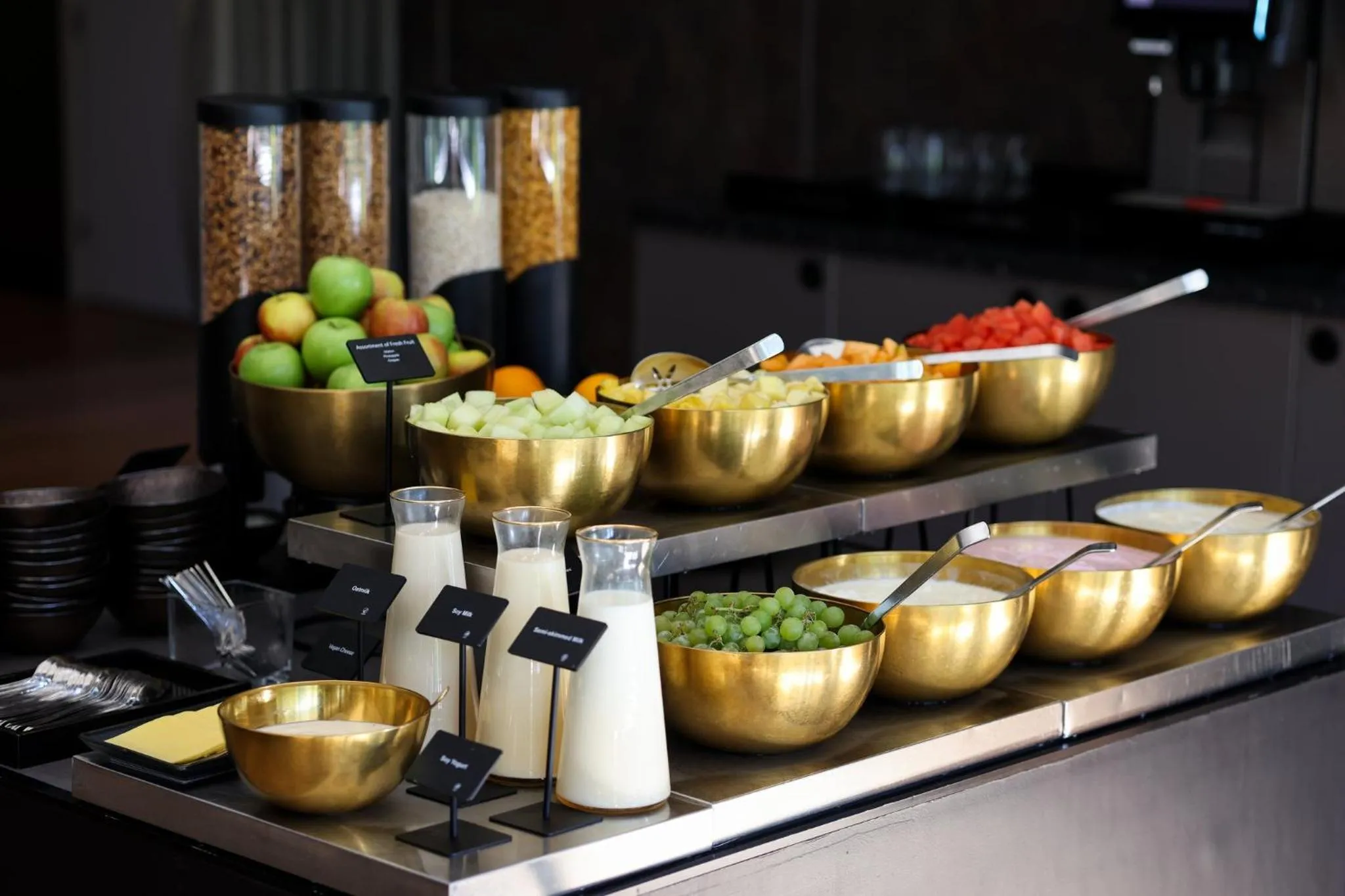 Buffet breakfast in Leonardo Royal Hotel Den Haag Promenade