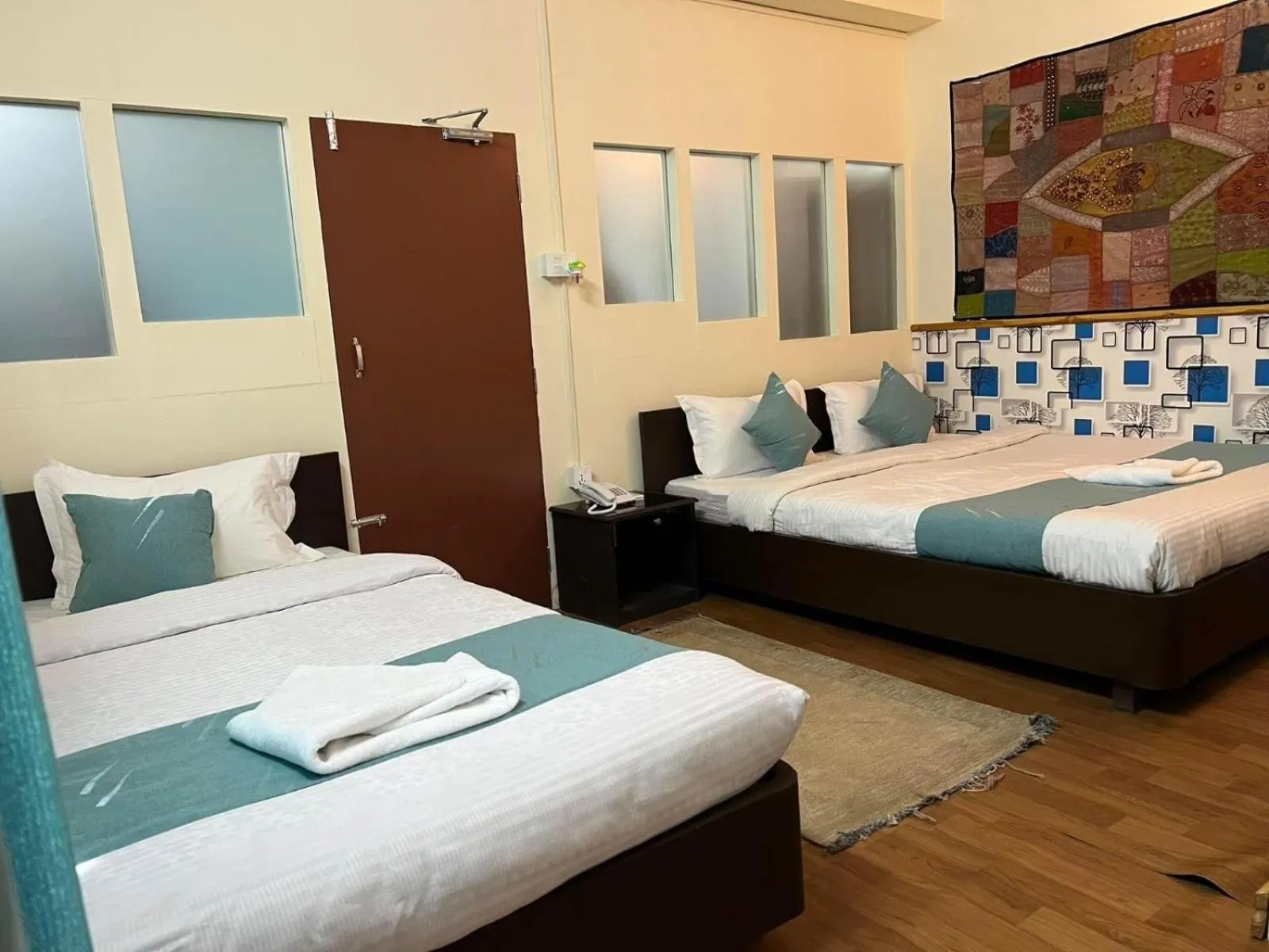 Bed in Himalayan Guest House