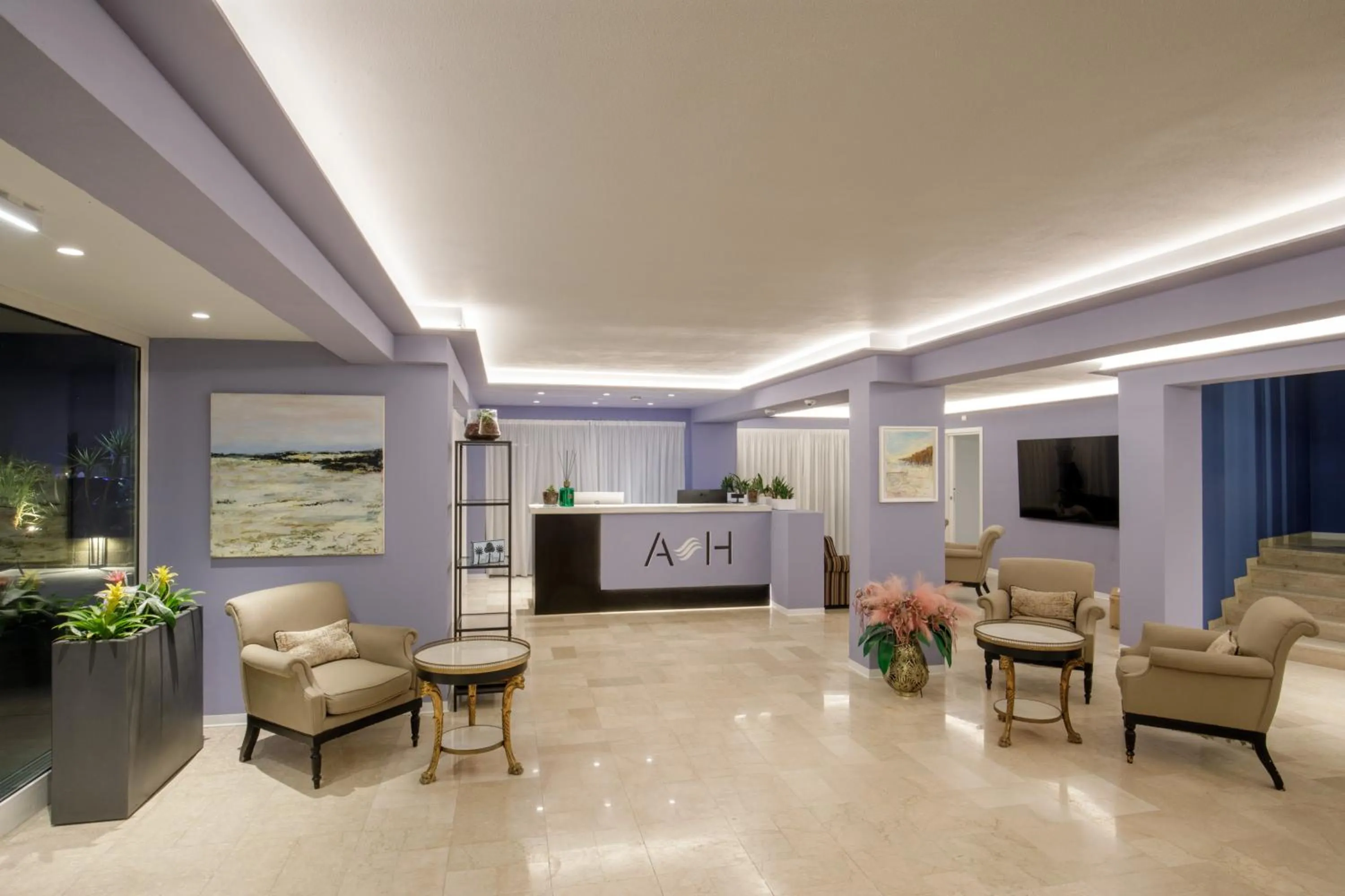 Lobby or reception in Ambasciatori Suite Hotel