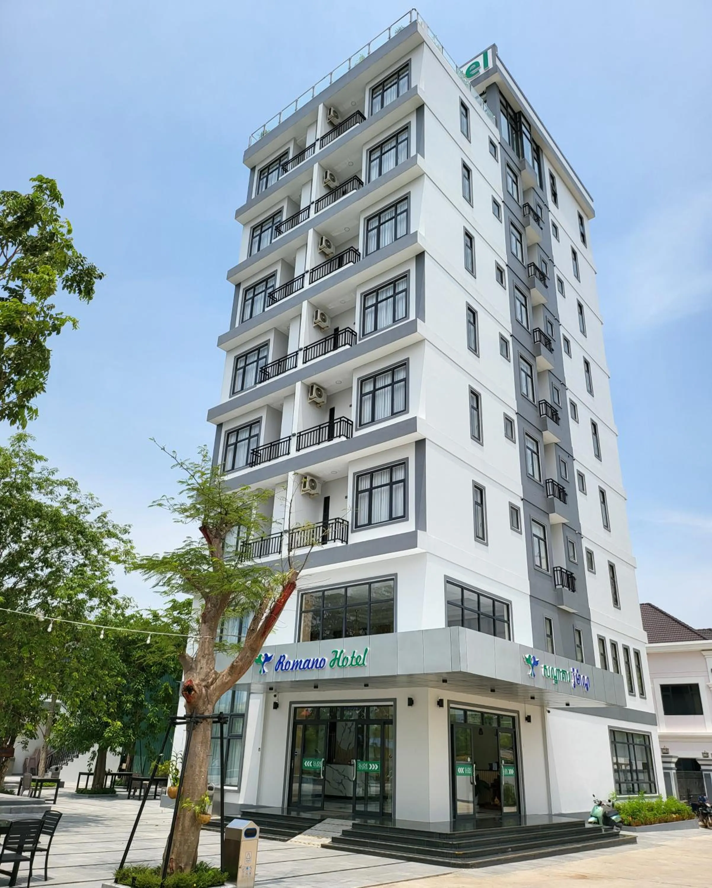 Property building in Romano Hotel