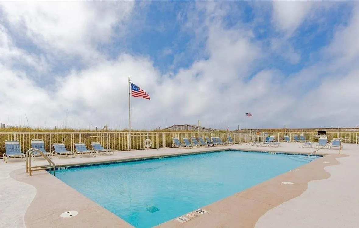 Swimming pool in Edgewater West 53 by ALBVR - This Beachfront Condo is Perfect for your next Family Getaway