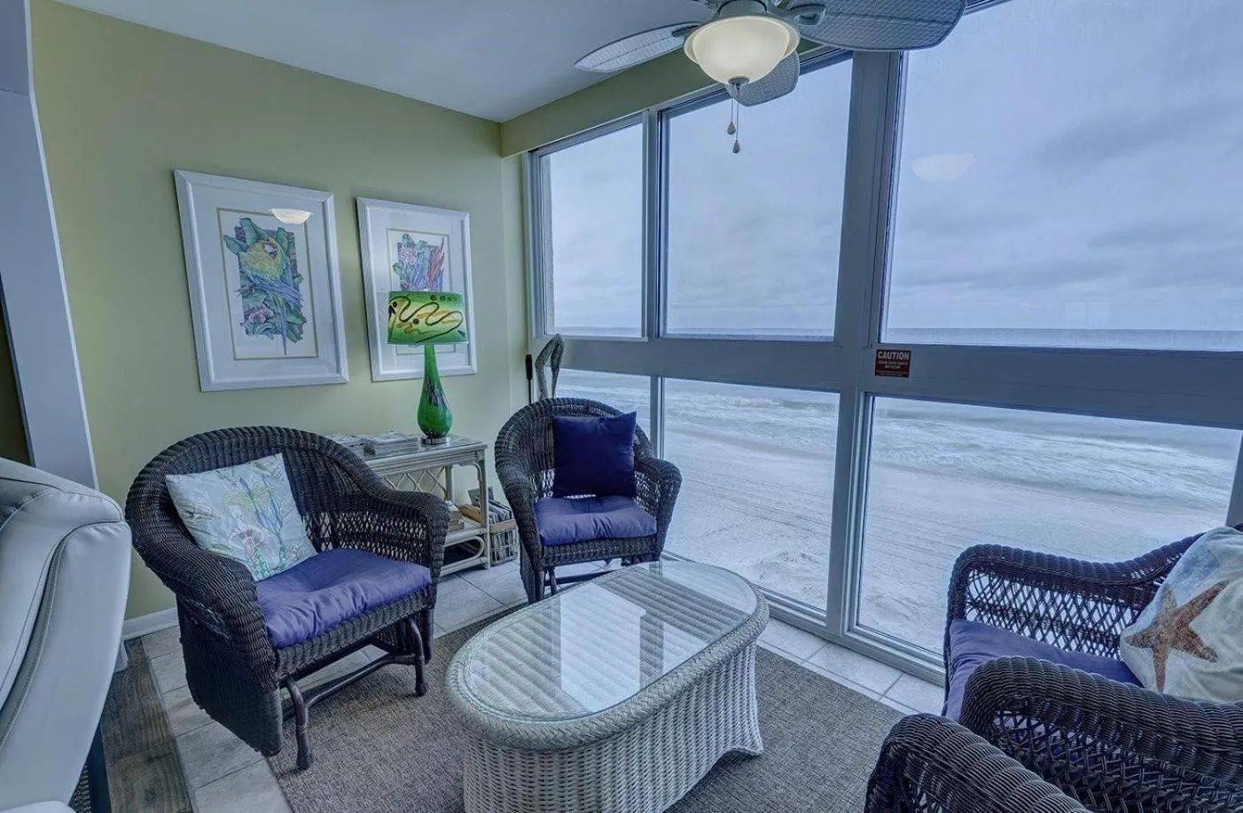 Living room in Edgewater West 53 by ALBVR - This Beachfront Condo is Perfect for your next Family Getaway