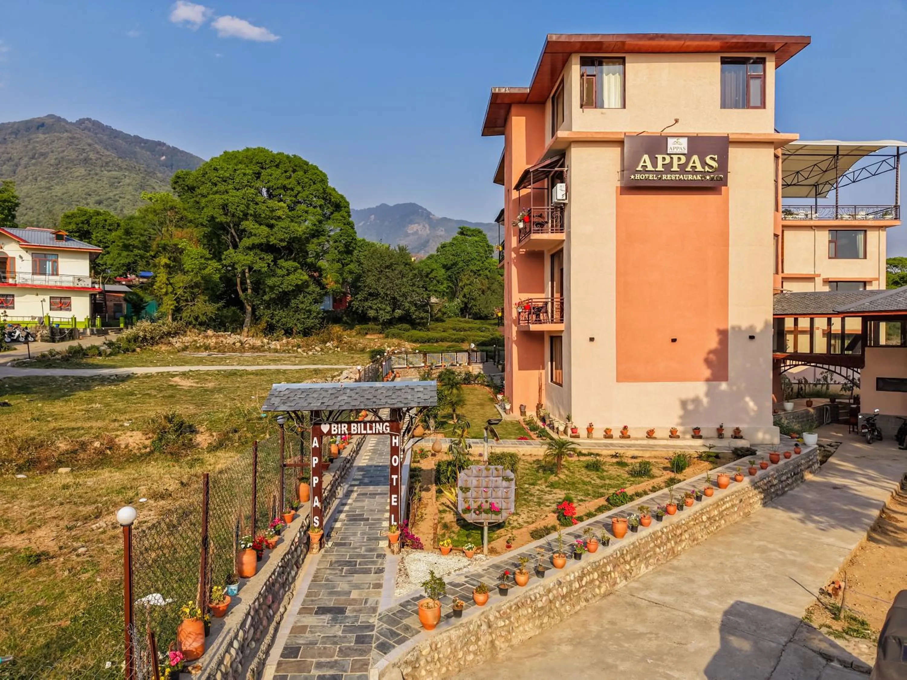 Natural landscape in Appas Hotel