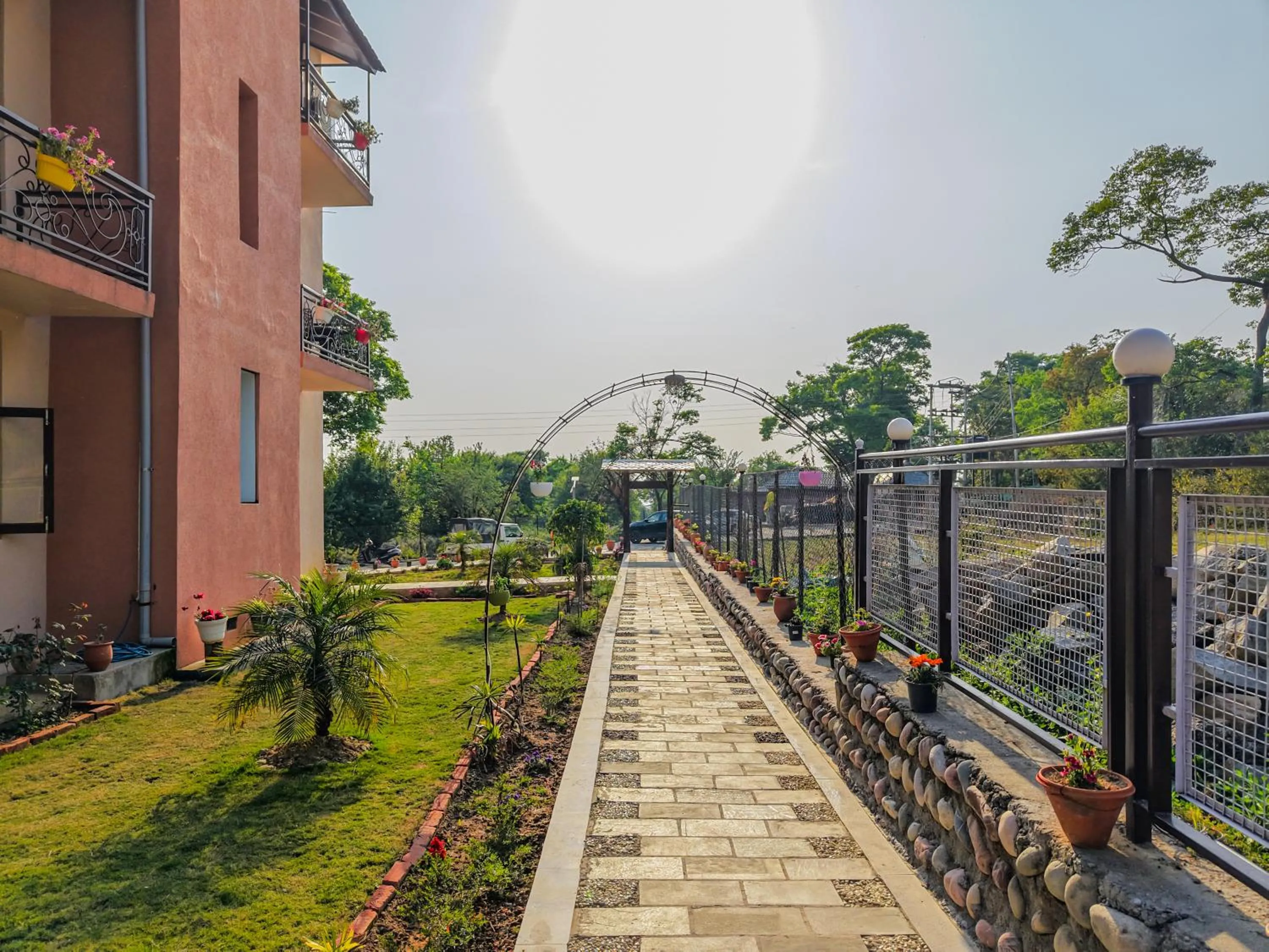 Facade/entrance in Appas Hotel