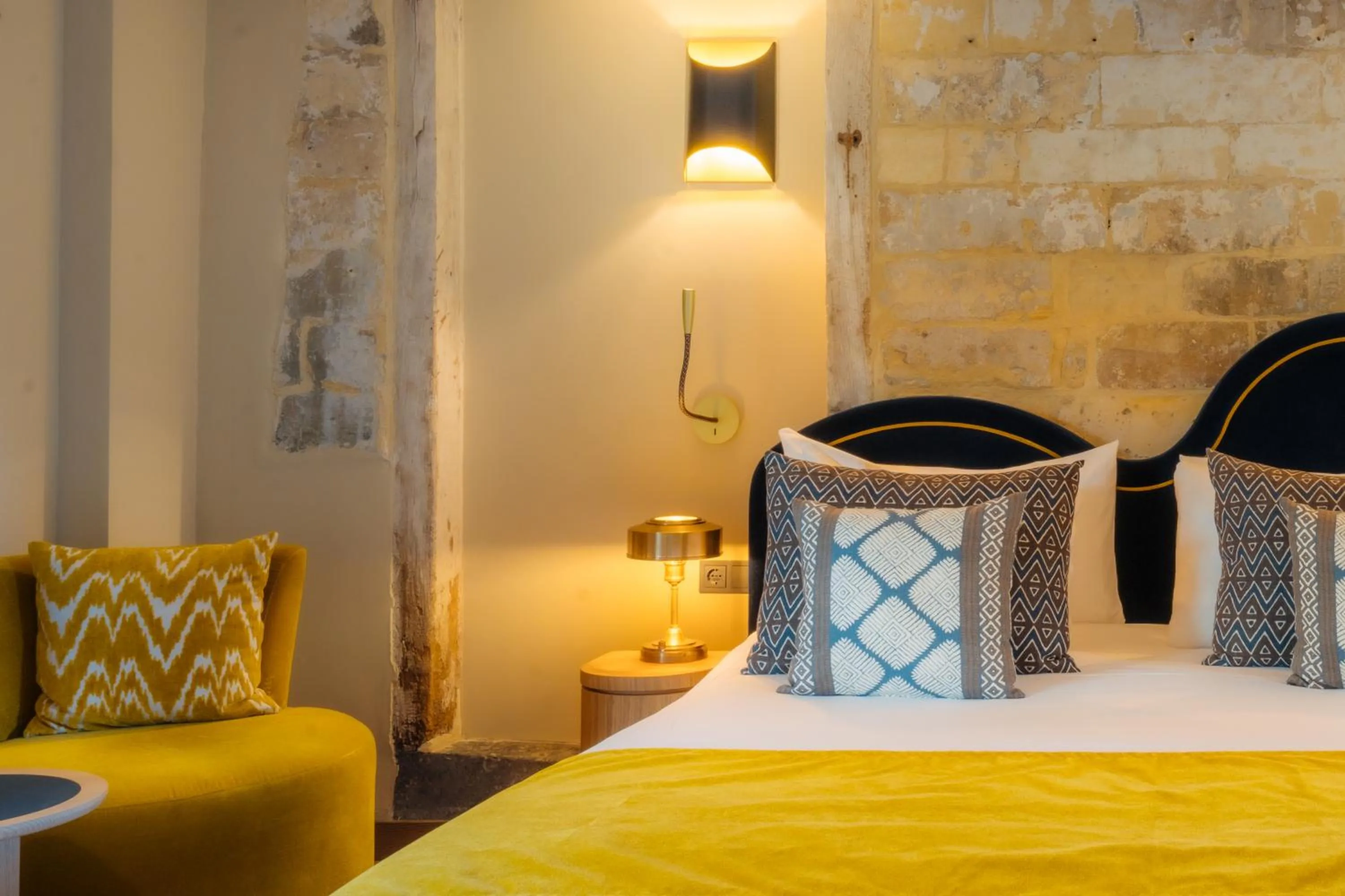 Bed in Château St Gerlach - Oostwegel Collection, member of Relais and Châteaux