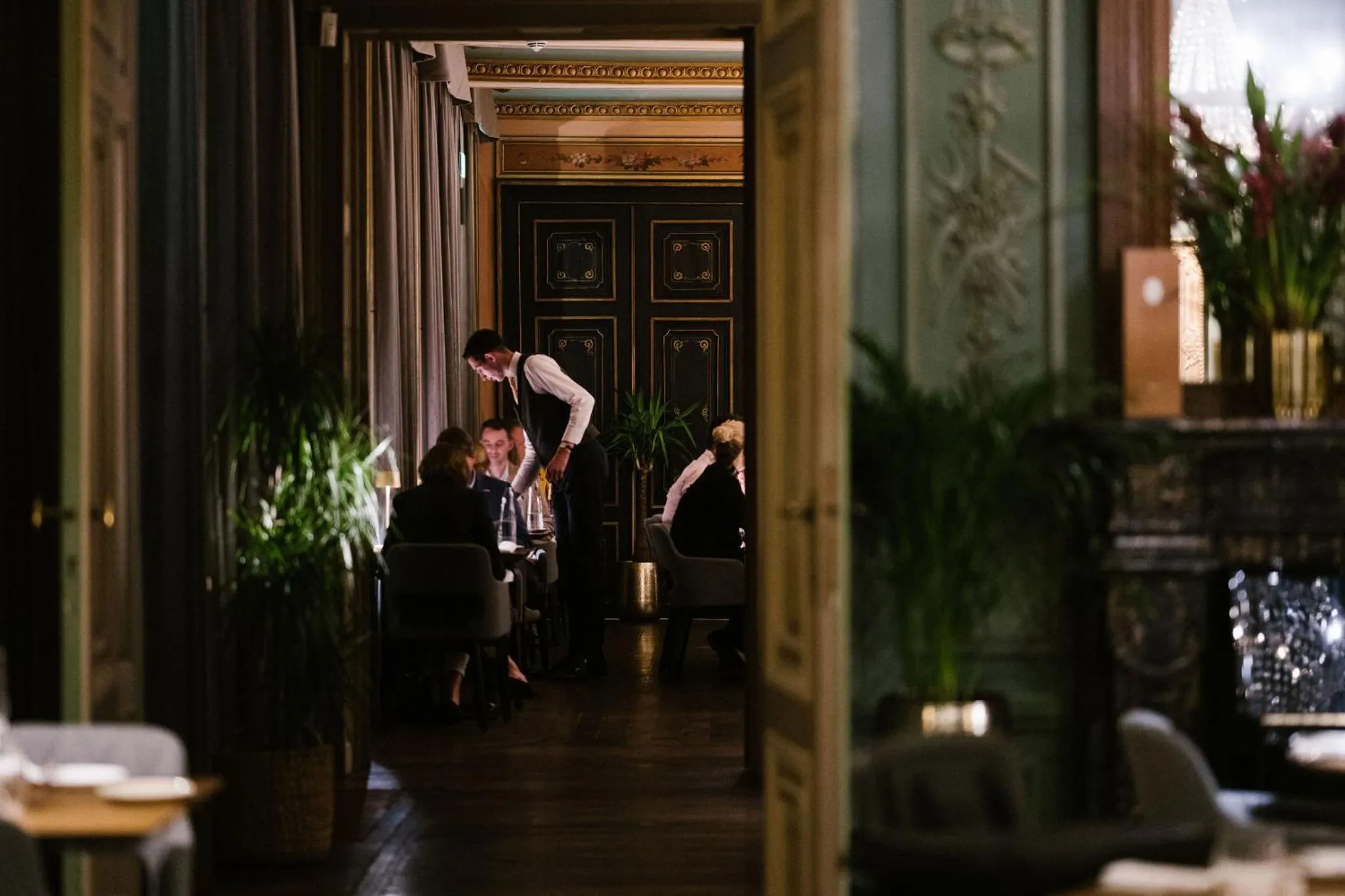 Restaurant/places to eat in Château St Gerlach - Oostwegel Collection, member of Relais and Châteaux