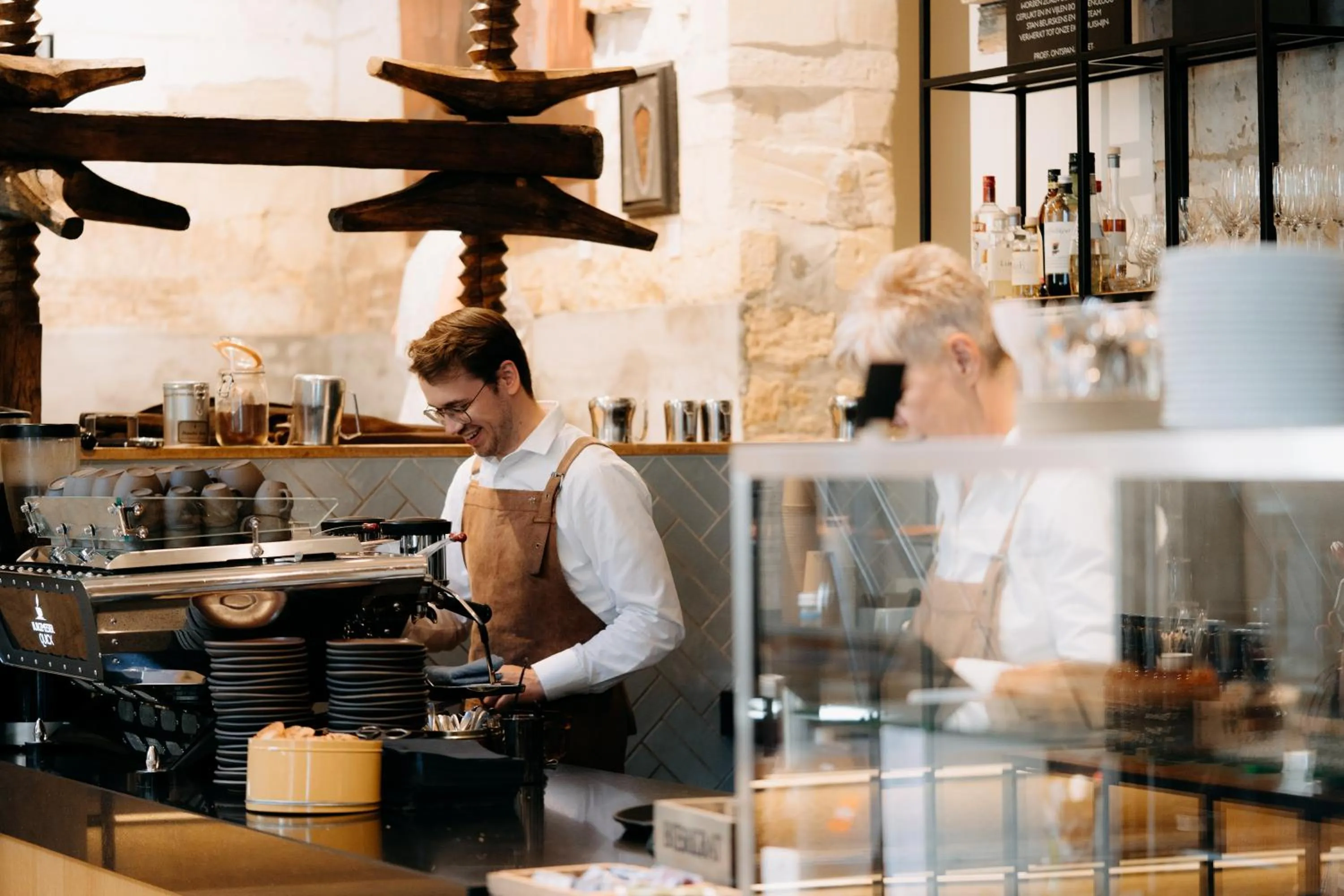 Restaurant/places to eat in Château St Gerlach - Oostwegel Collection, member of Relais and Châteaux