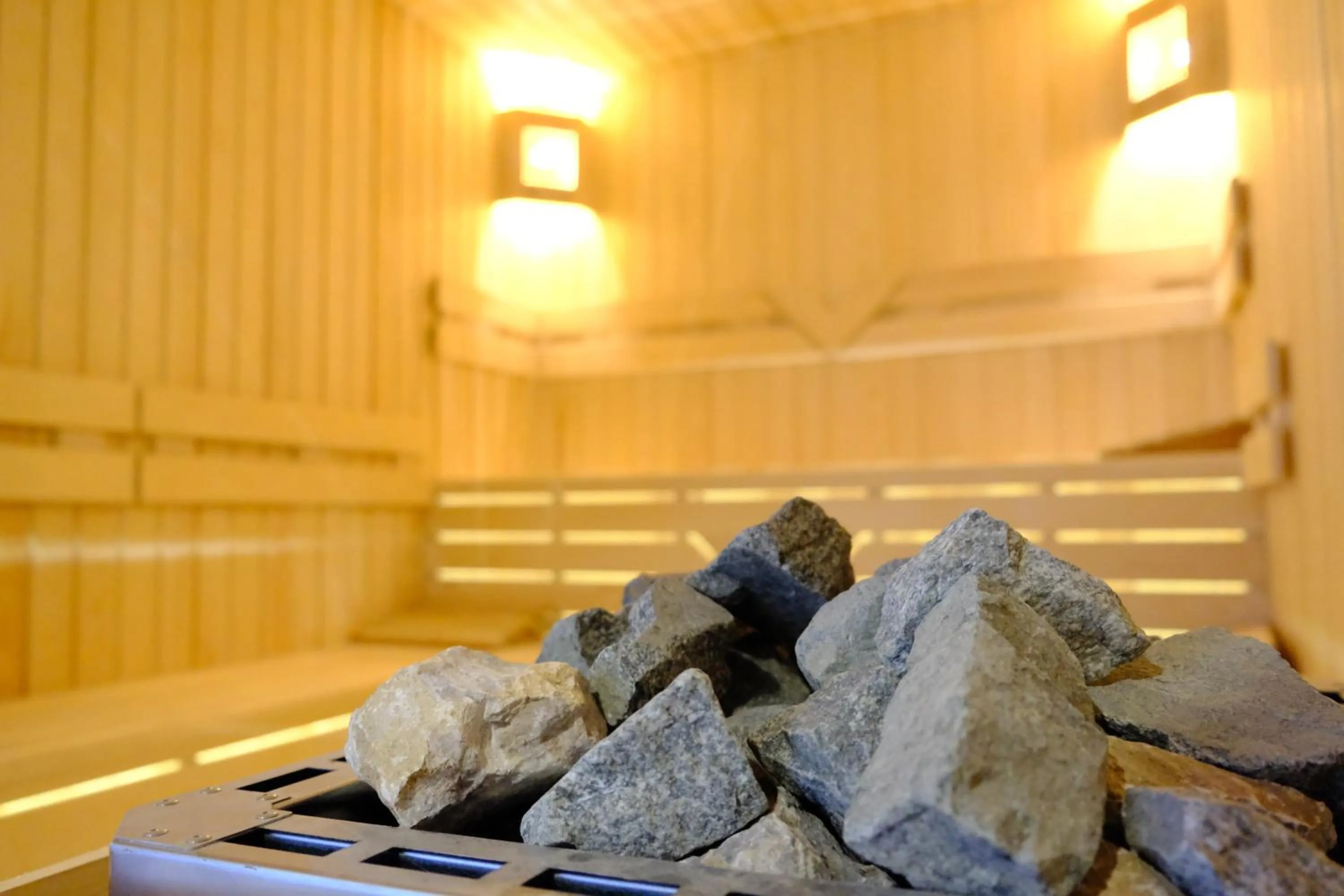 Sauna in Oscar Seaside Hotel & Spa