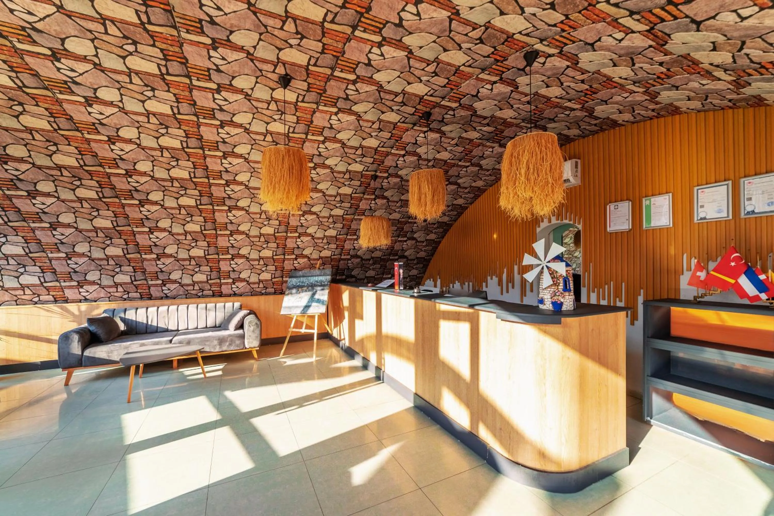 Lobby or reception in Oscar Seaside Hotel & Spa