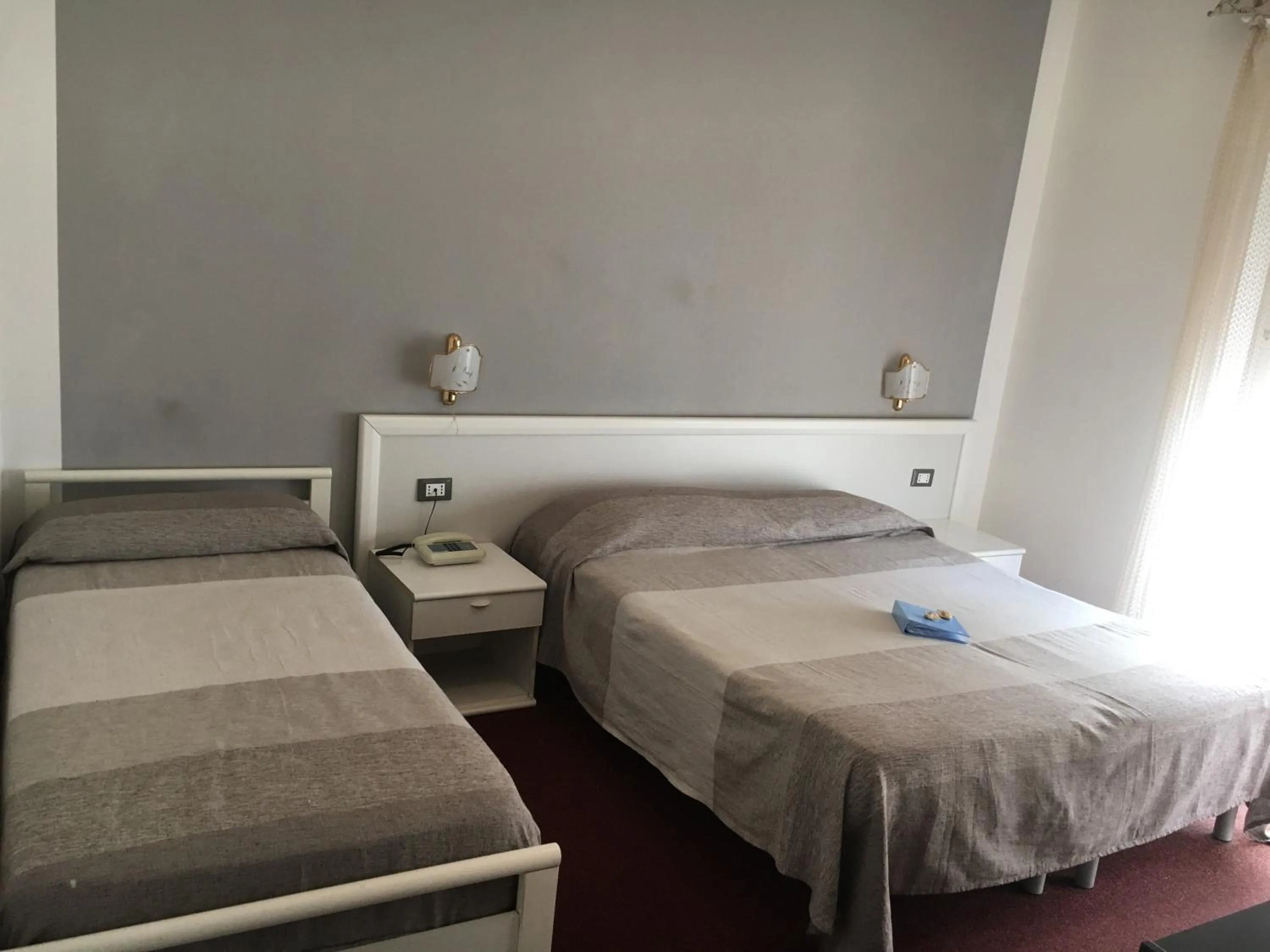 Bed in Hotel Acqua Marina