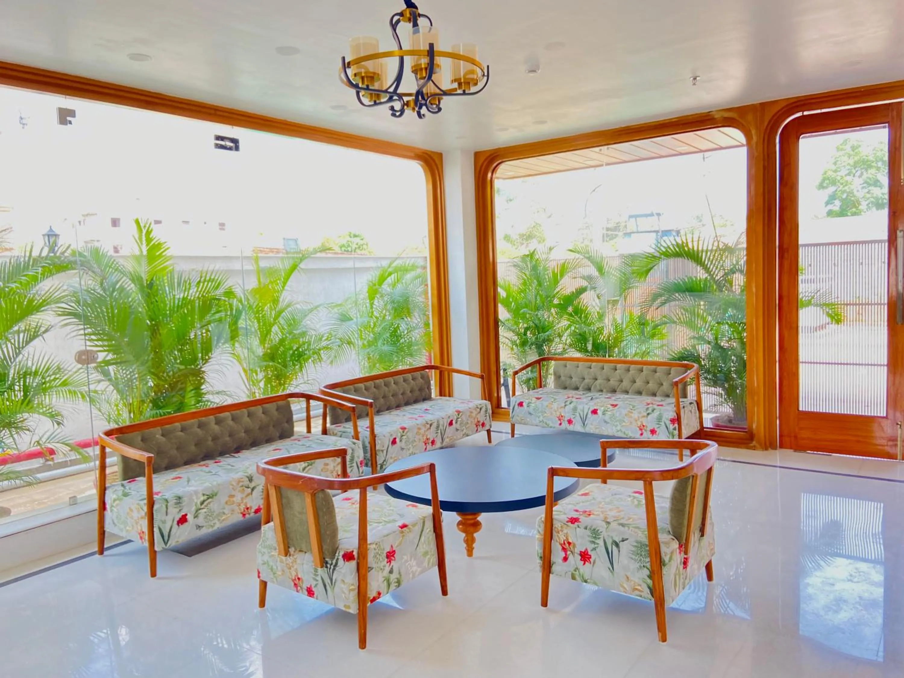 Living room in The Mohua - A Boutique Hotel