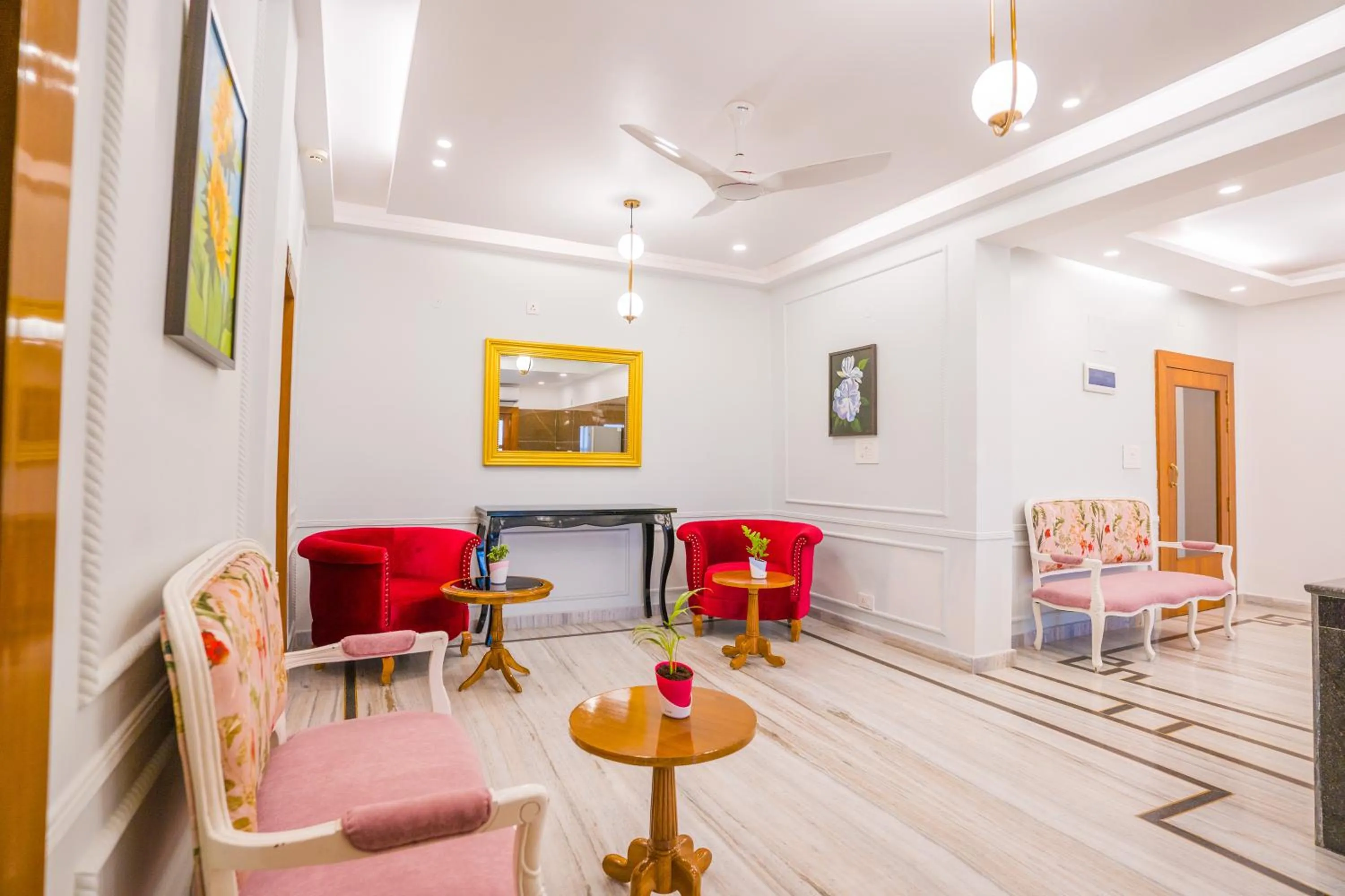 Seating area in The Mohua - A Boutique Hotel