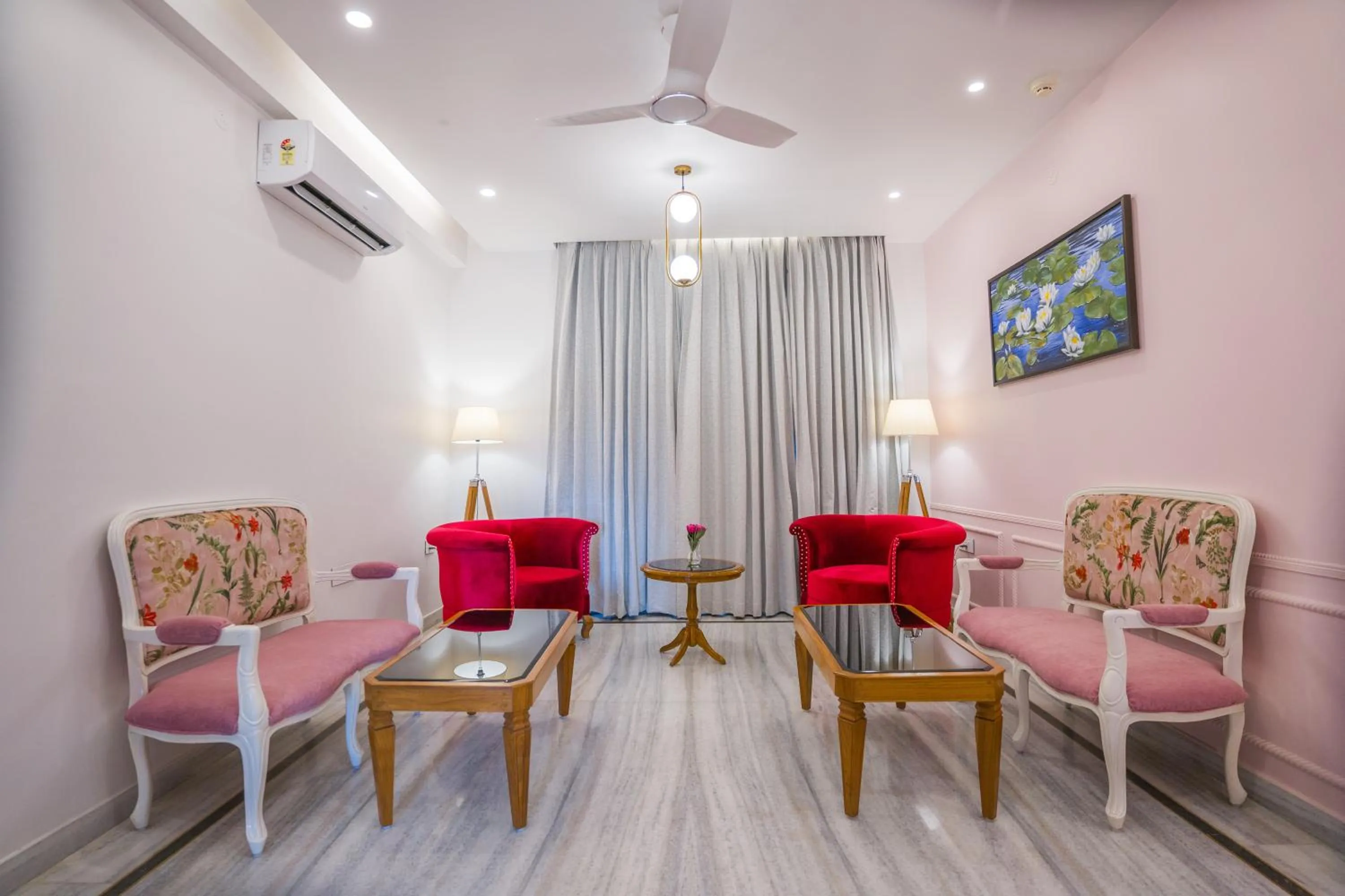 Seating area in The Mohua - A Boutique Hotel