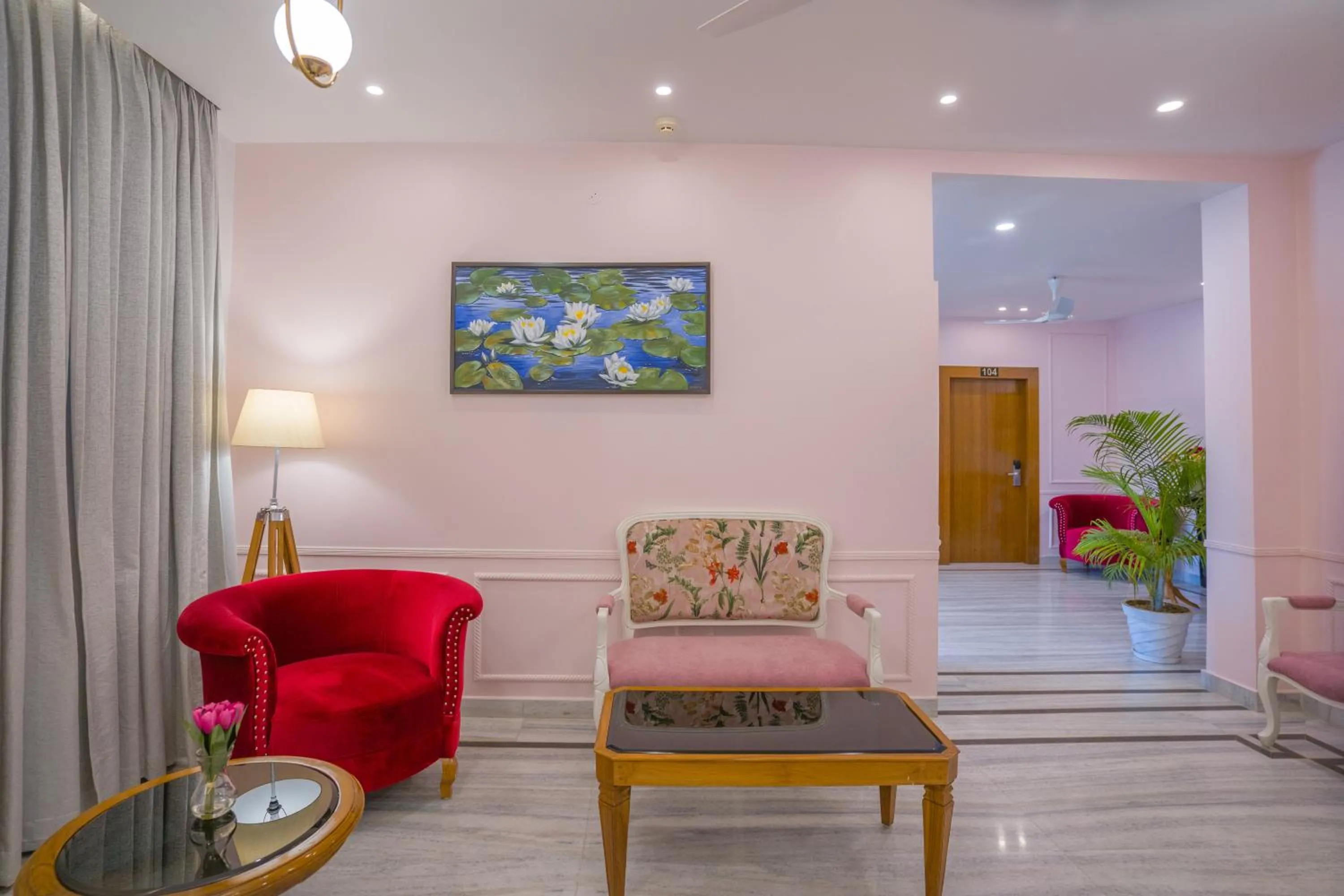 Seating area in The Mohua - A Boutique Hotel