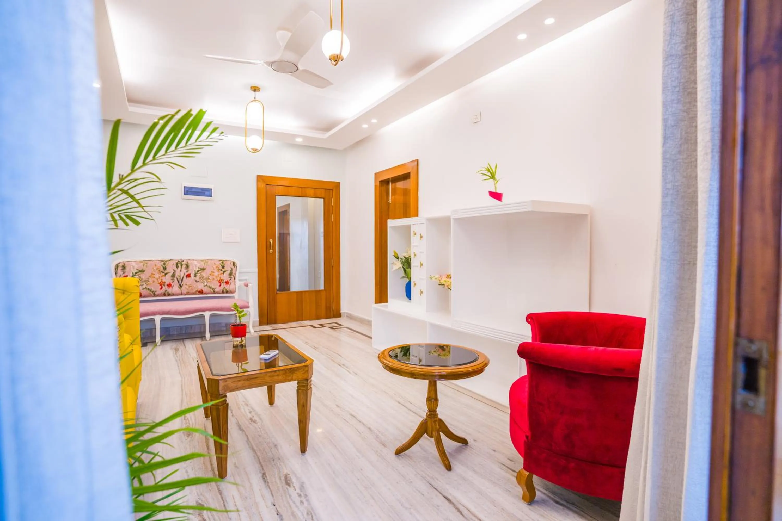 Seating area in The Mohua - A Boutique Hotel