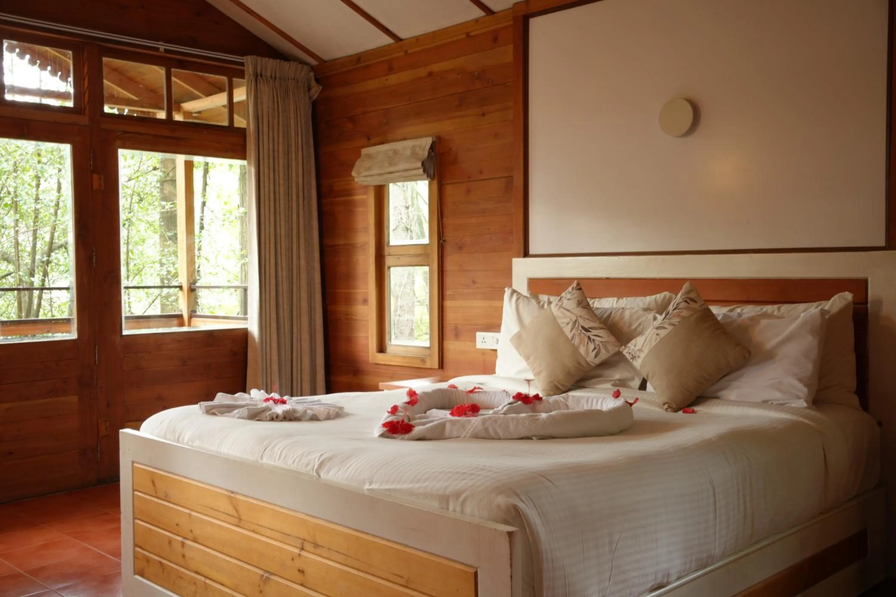 Bed in Misty Mountain Experience