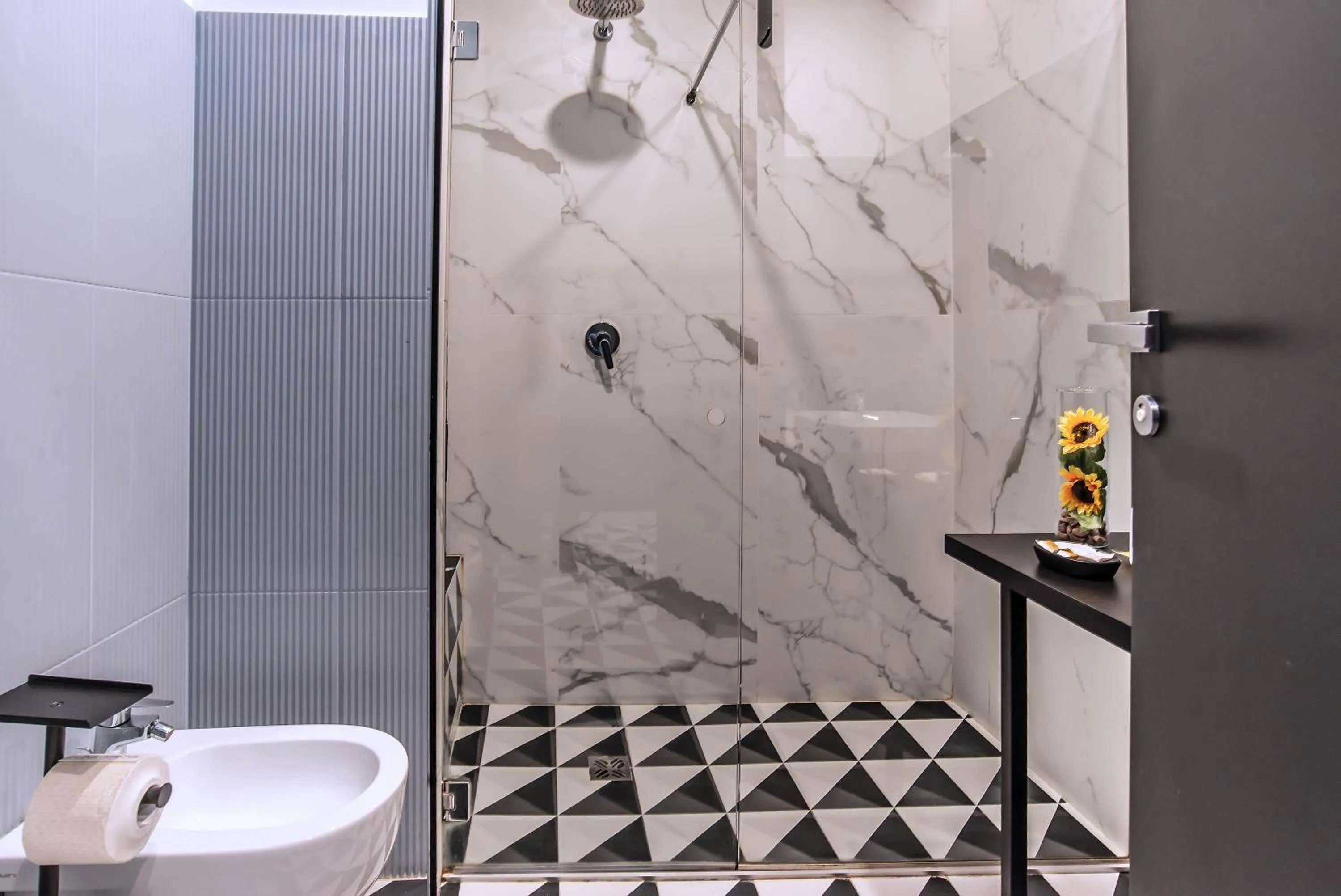 Shower in Gram Suites