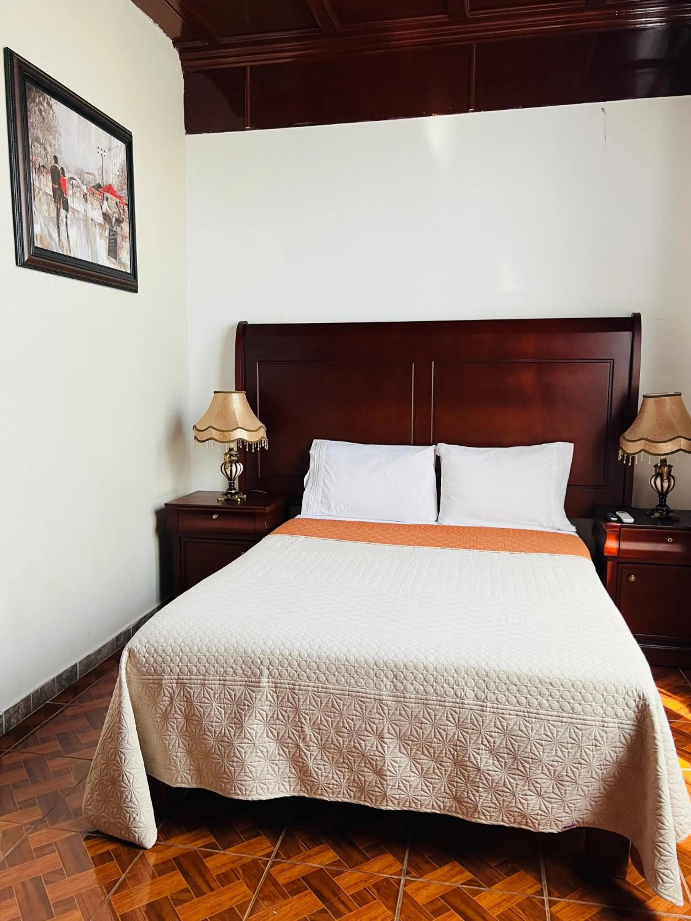 Bedroom, Bed in Hostería Casa Marquez