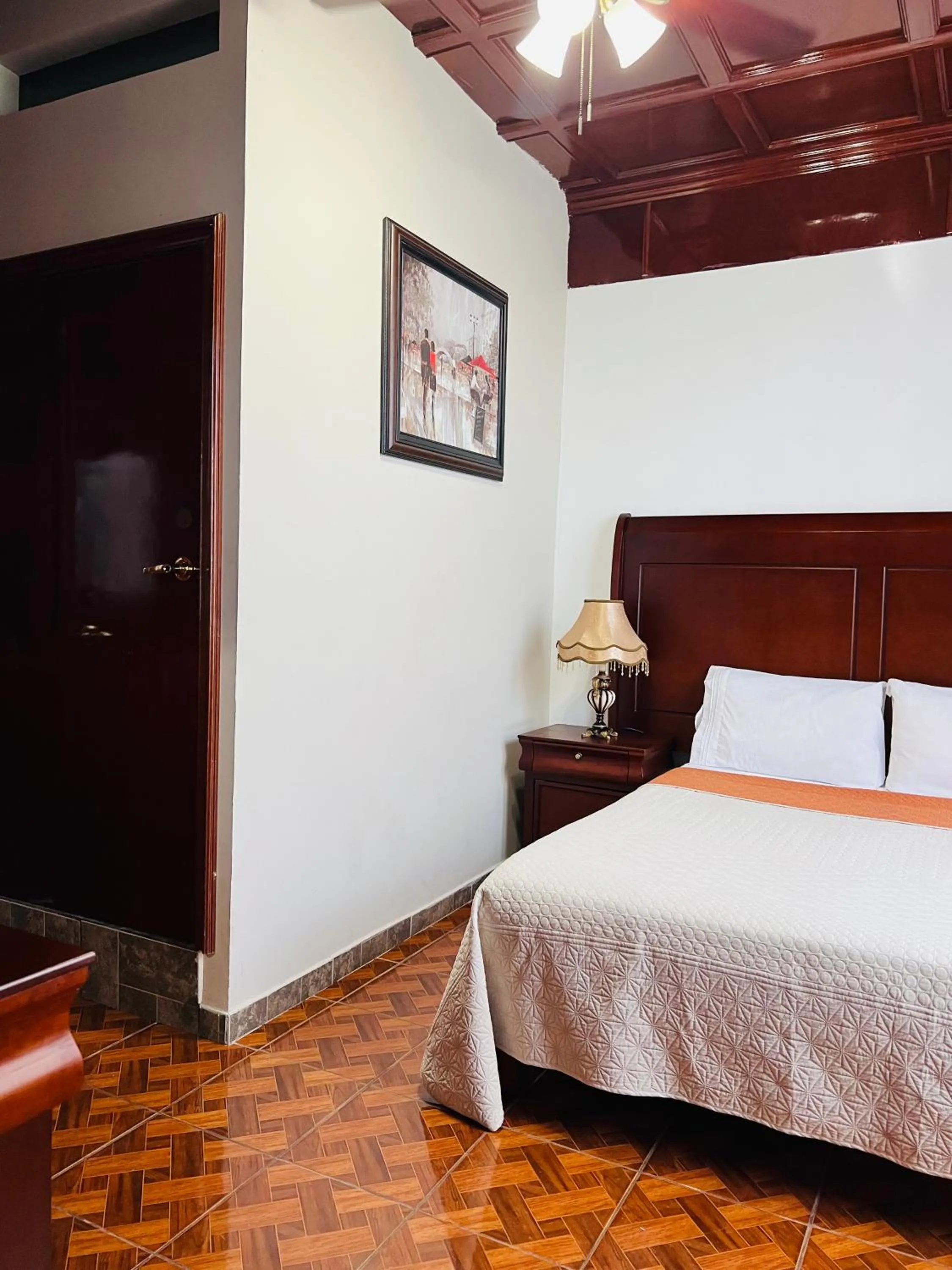 Bedroom, Bed in Hostería Casa Marquez