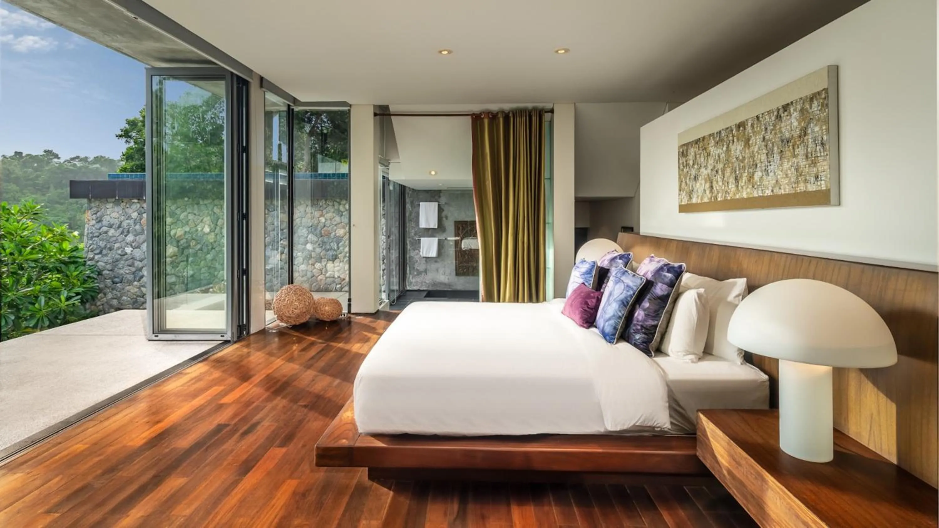 Bed in Villa Lomchoy