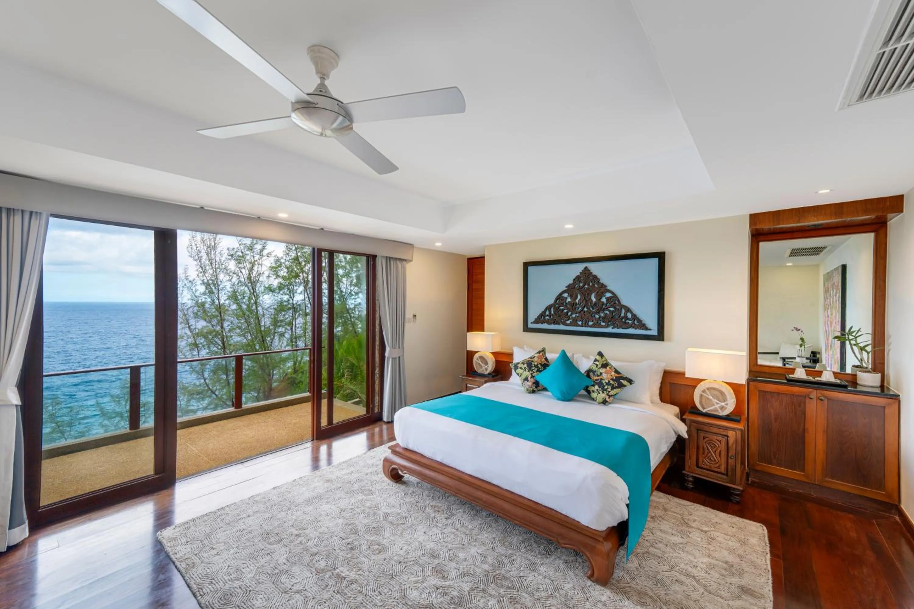 Bedroom, Bed in Villa Horizon