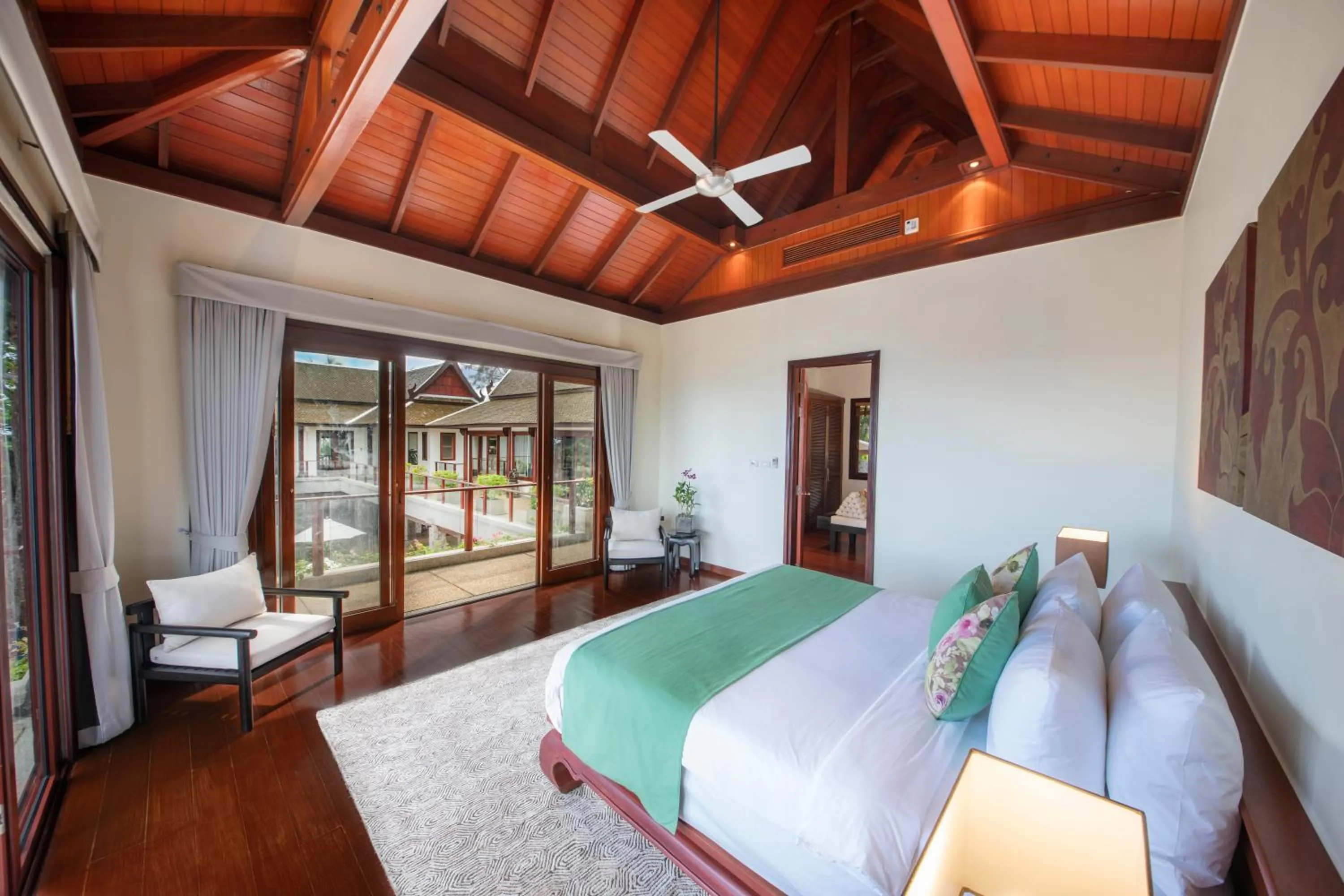 Bedroom, Bed in Villa Horizon